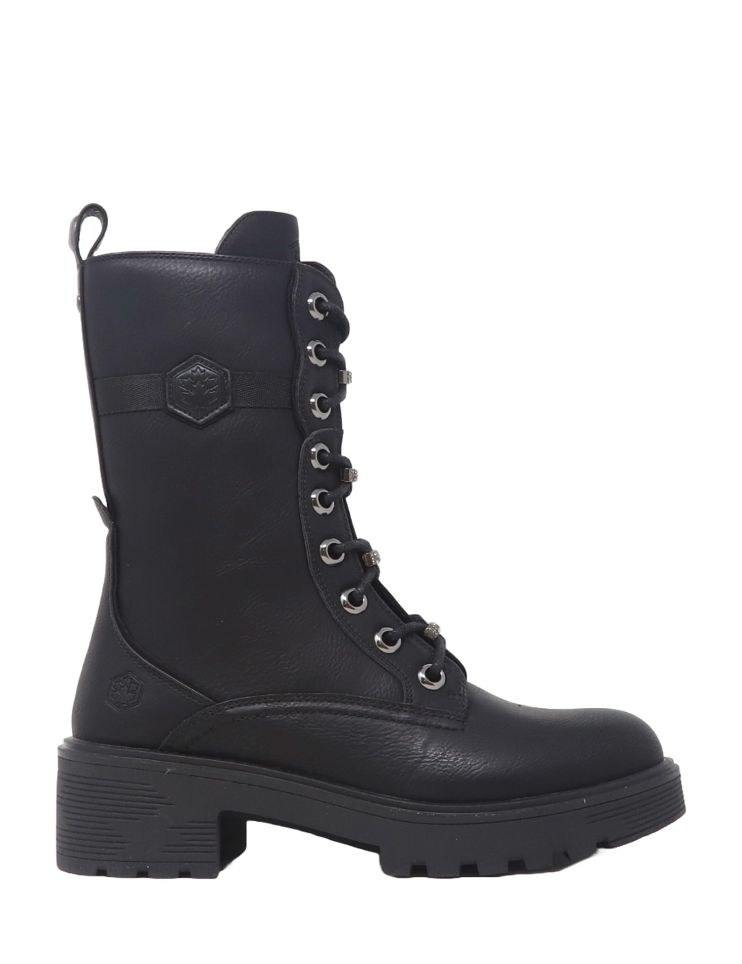 Anfibi Nero Lumberjack