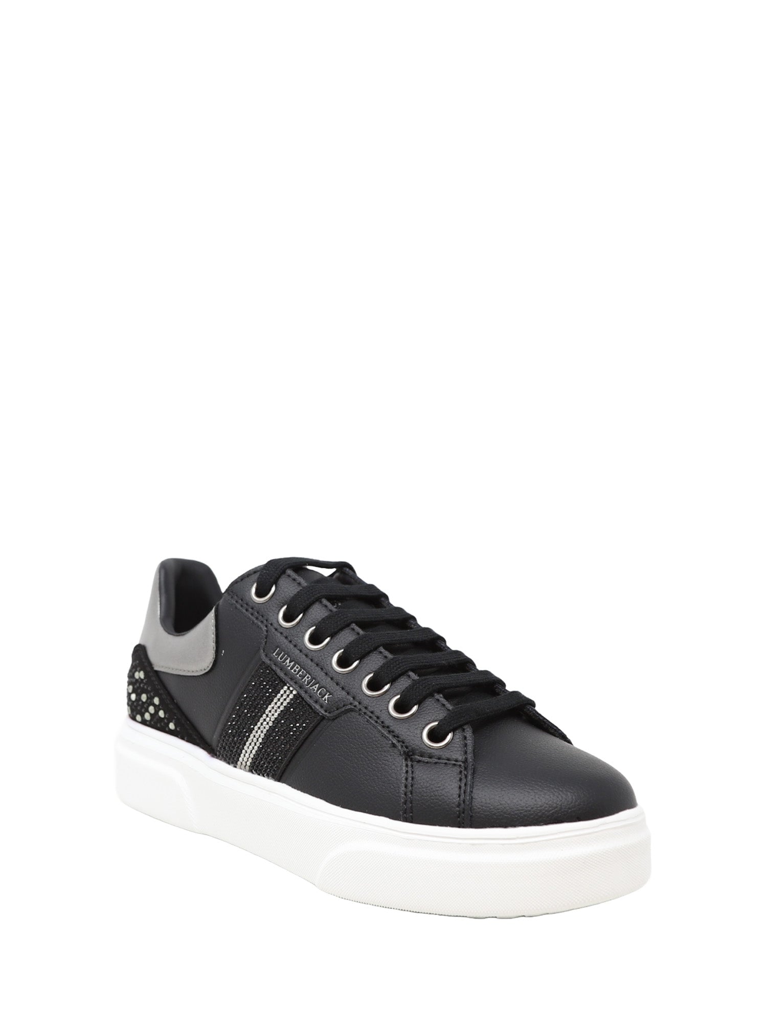 Sneakers Nero Bianco Lumberjack