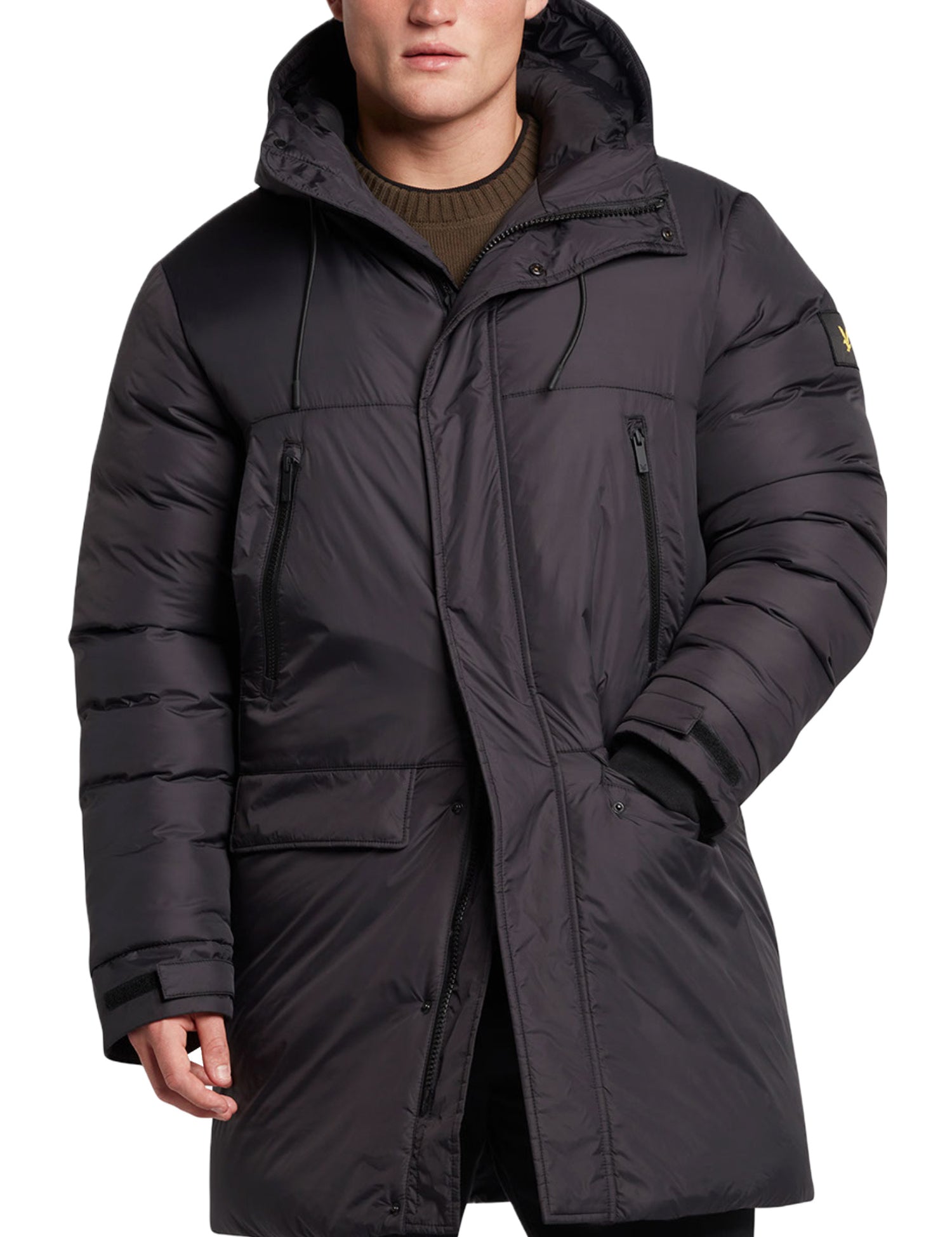 Piumini Nero Lyle & Scott