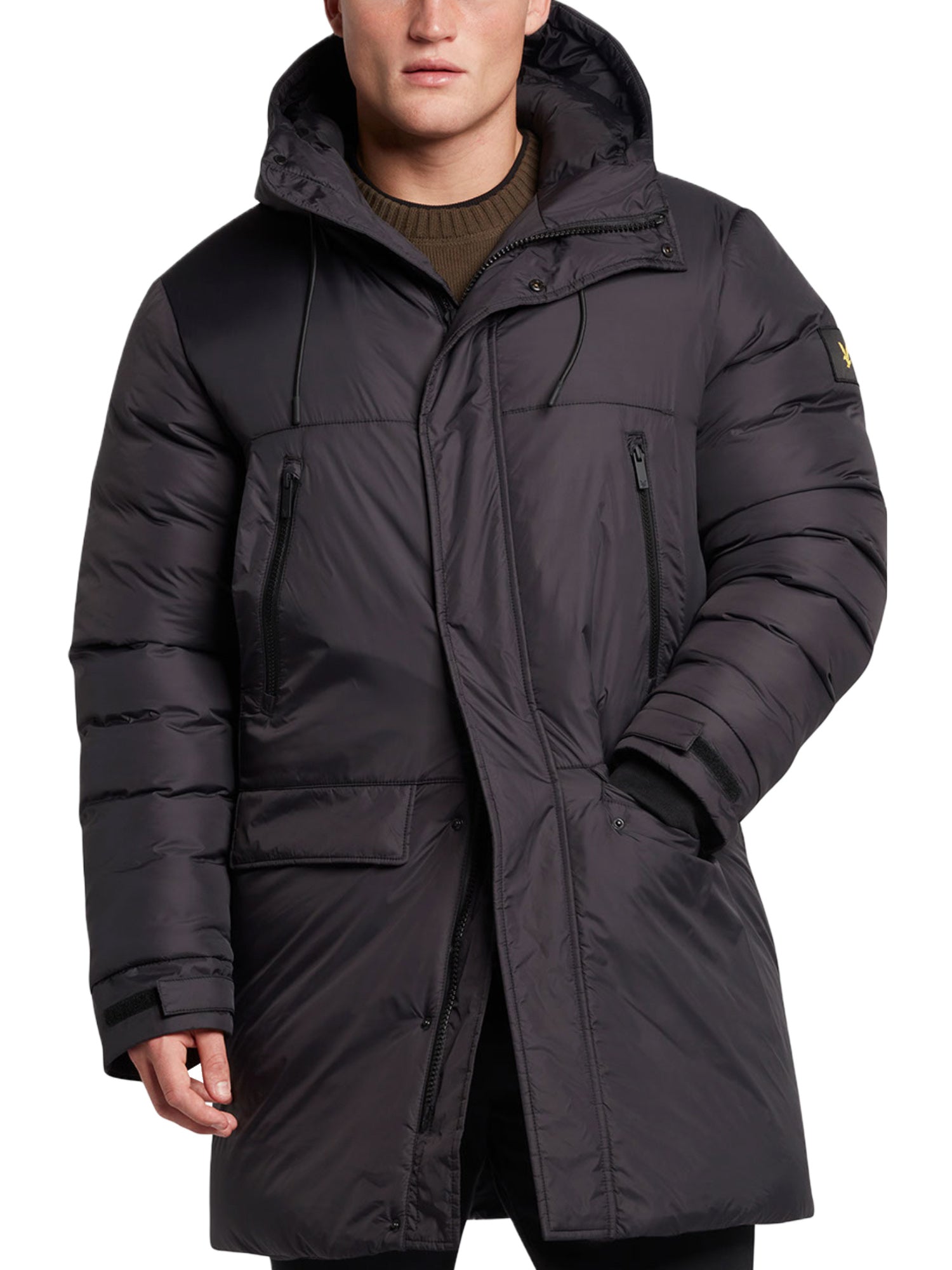 Piumini Nero Lyle & Scott