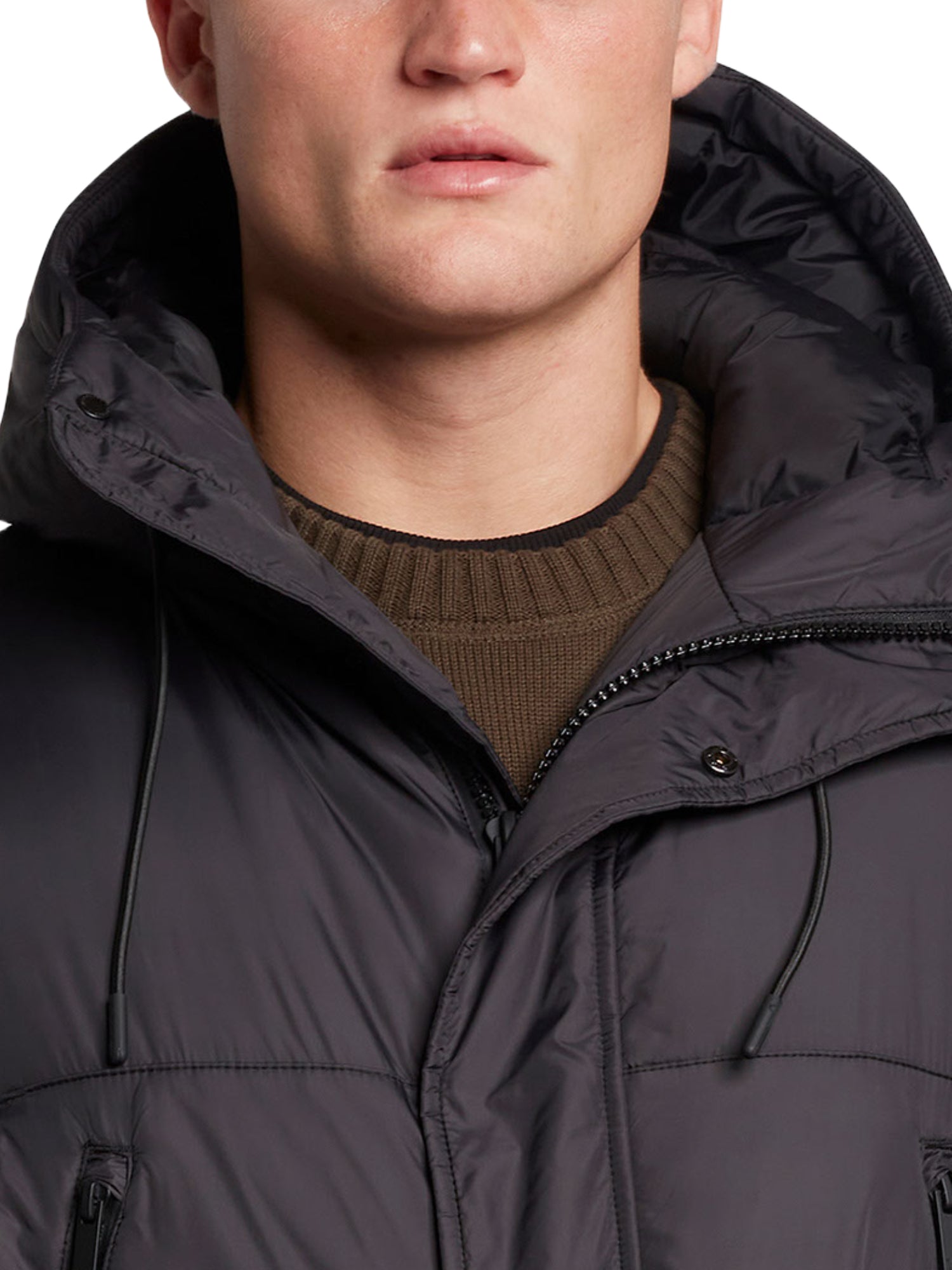 Piumini Nero Lyle & Scott