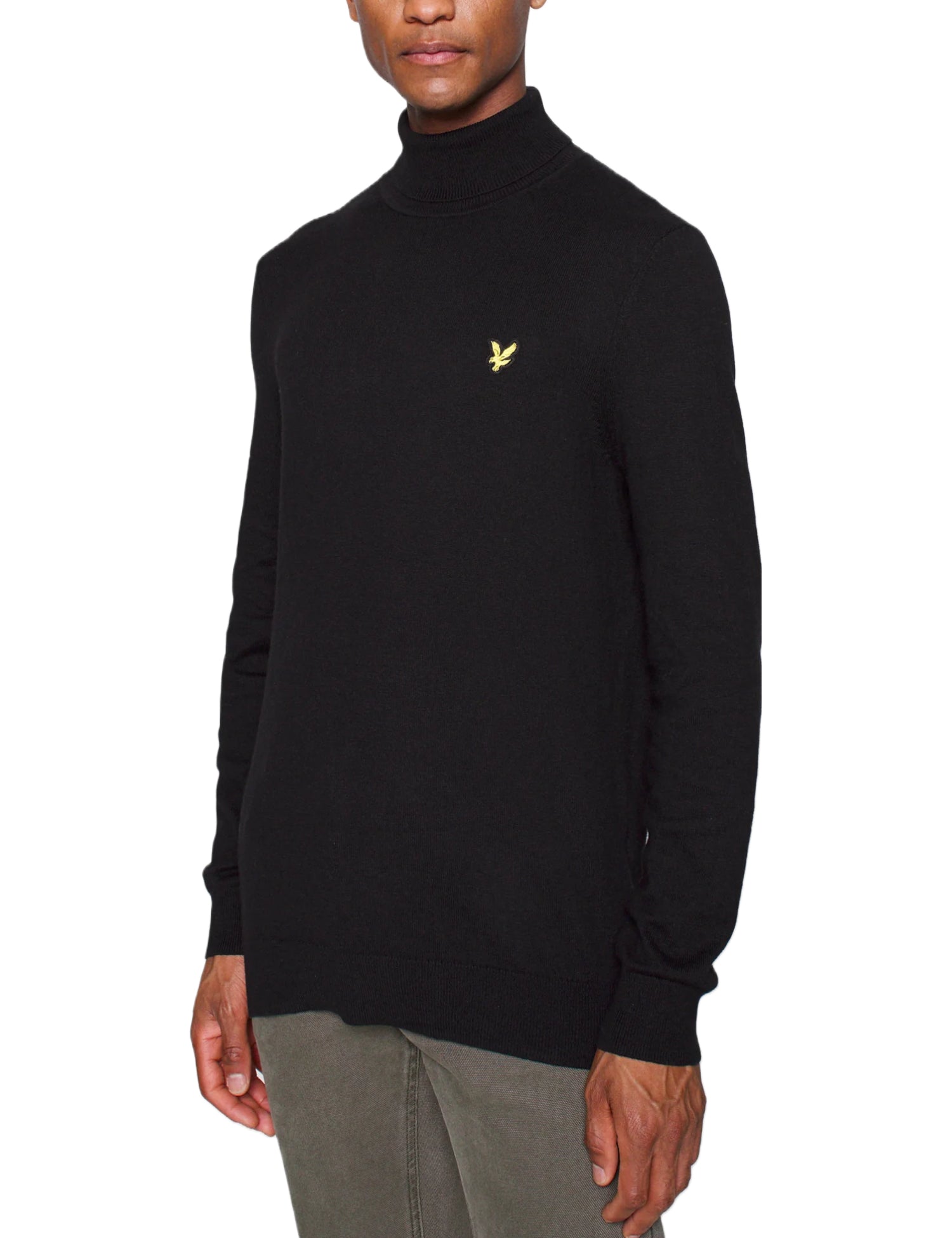 Maglie a collo alto Nero Lyle & Scott