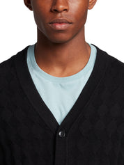 Cardigan Nero Lyle & Scott