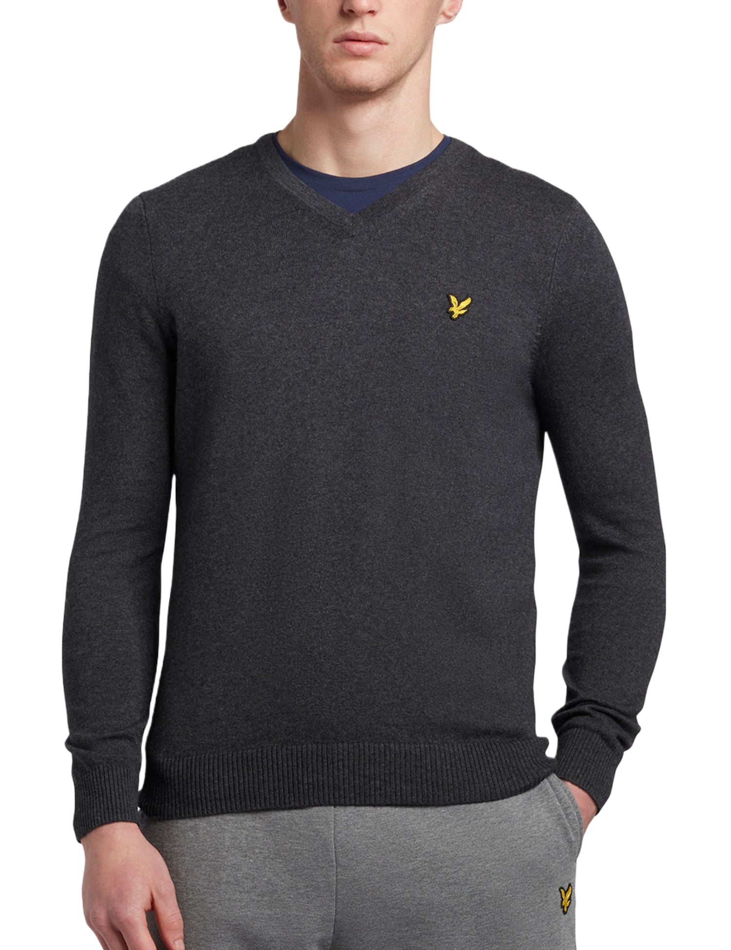 Maglioncini Grigio Lyle & Scott