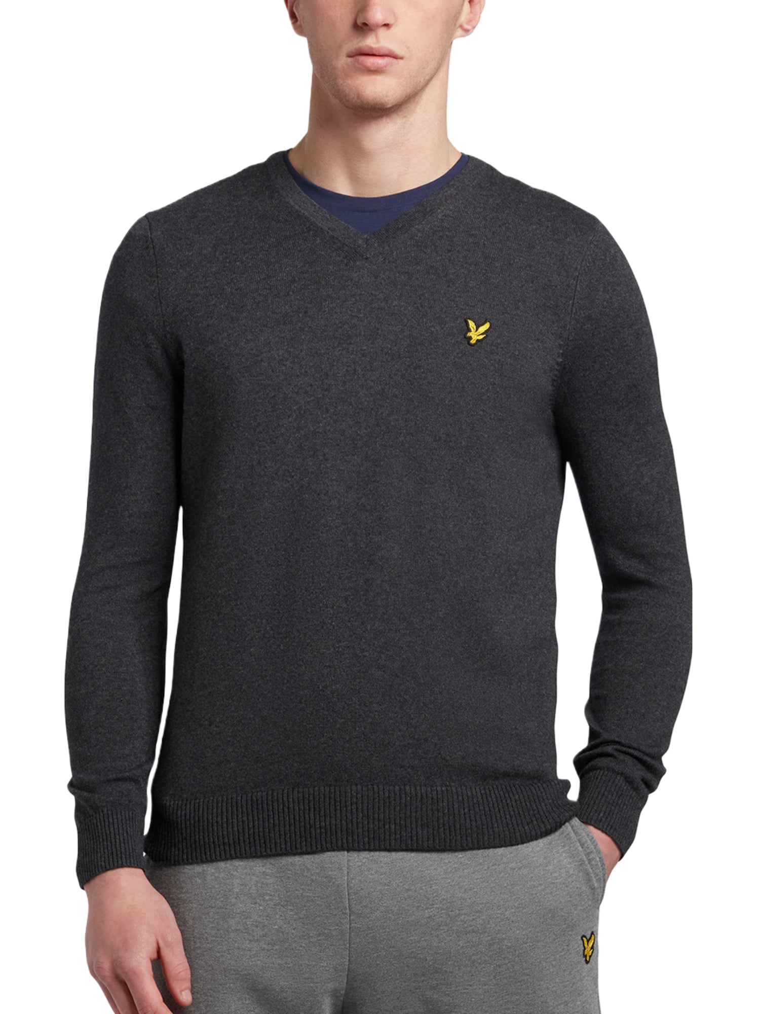 Maglioncini Grigio Lyle & Scott
