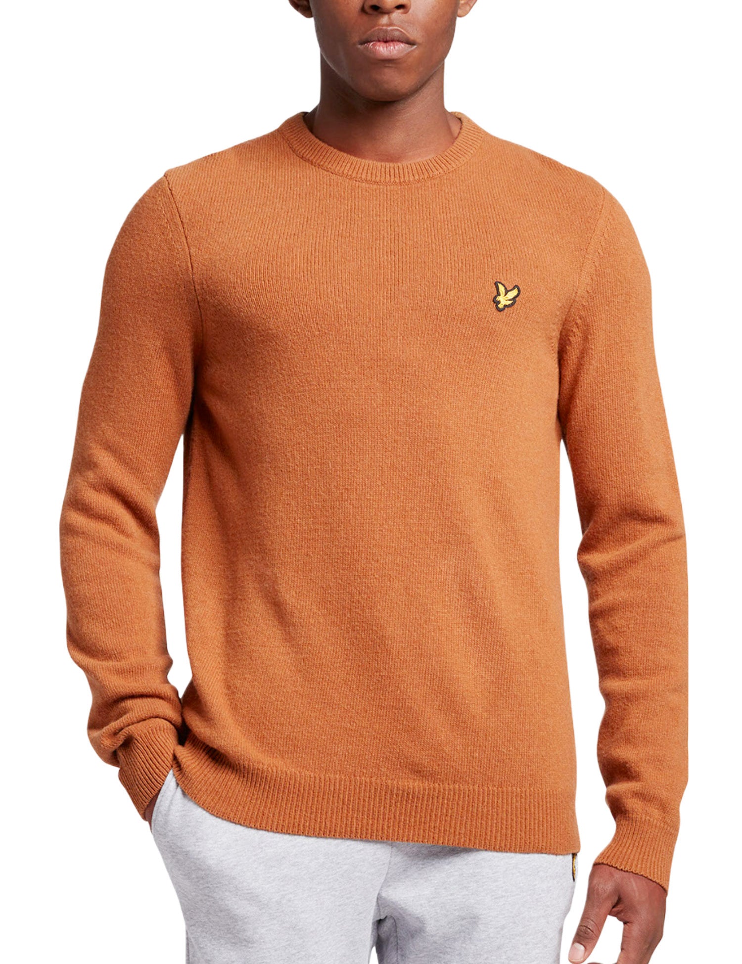 Maglioncini Arancio Lyle & Scott