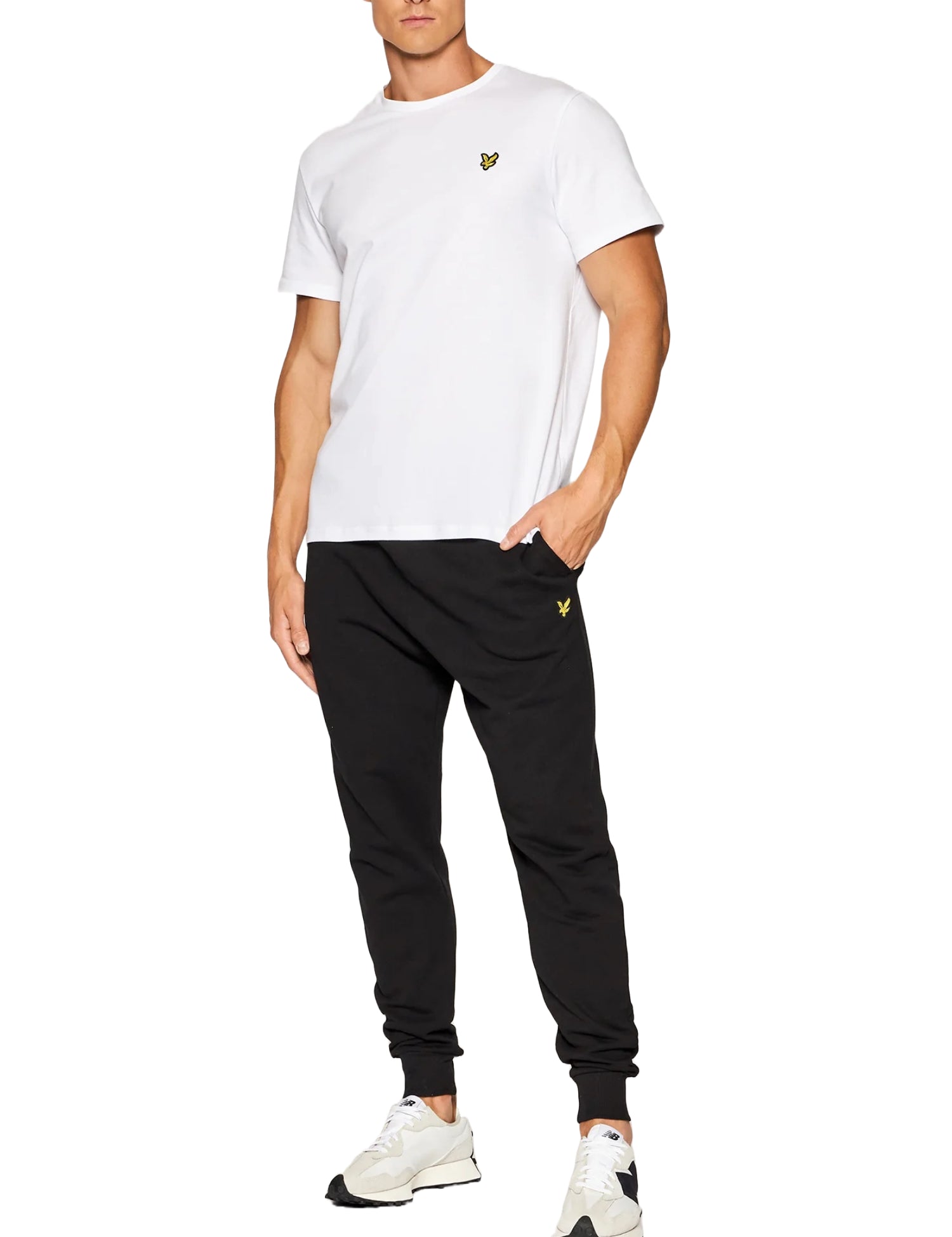 Pantaloni sportivi Nero Lyle & Scott