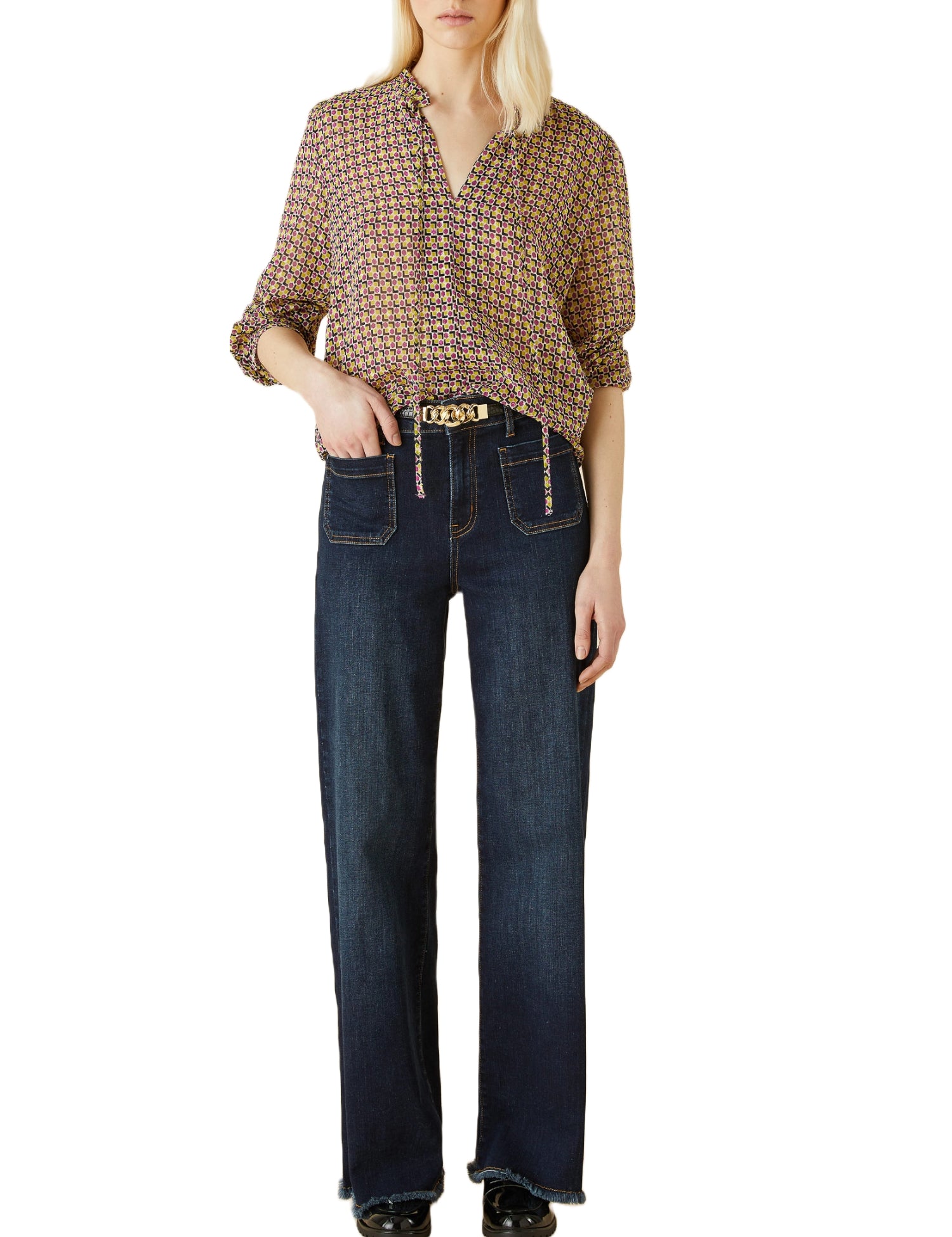 Bluse Beige Emme Marella