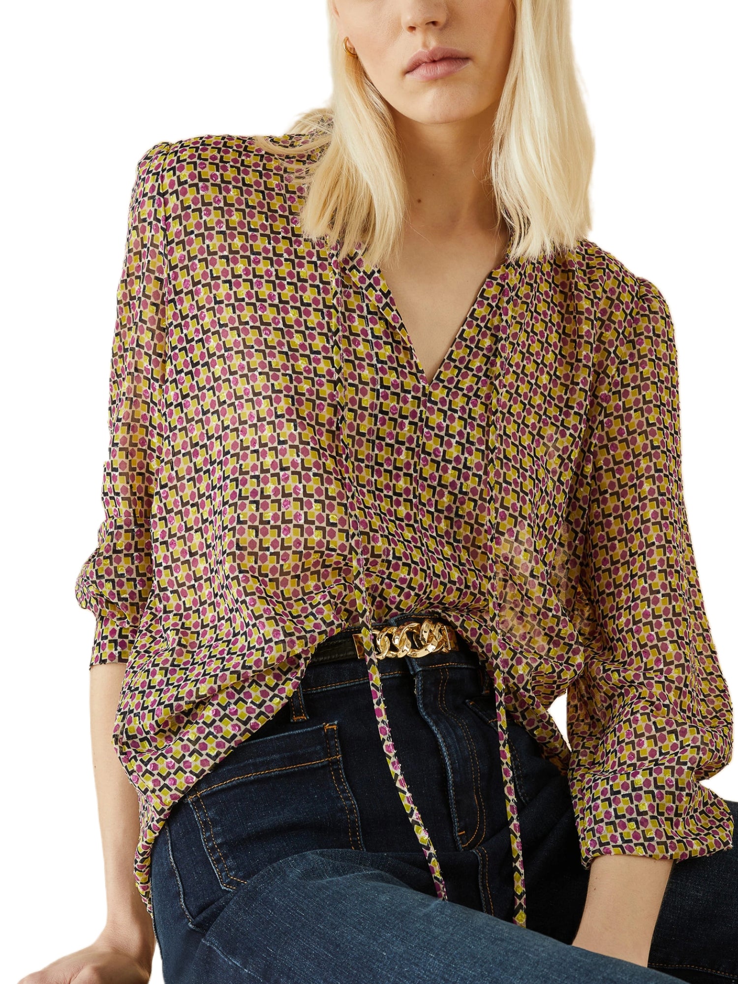 Bluse Beige Emme Marella