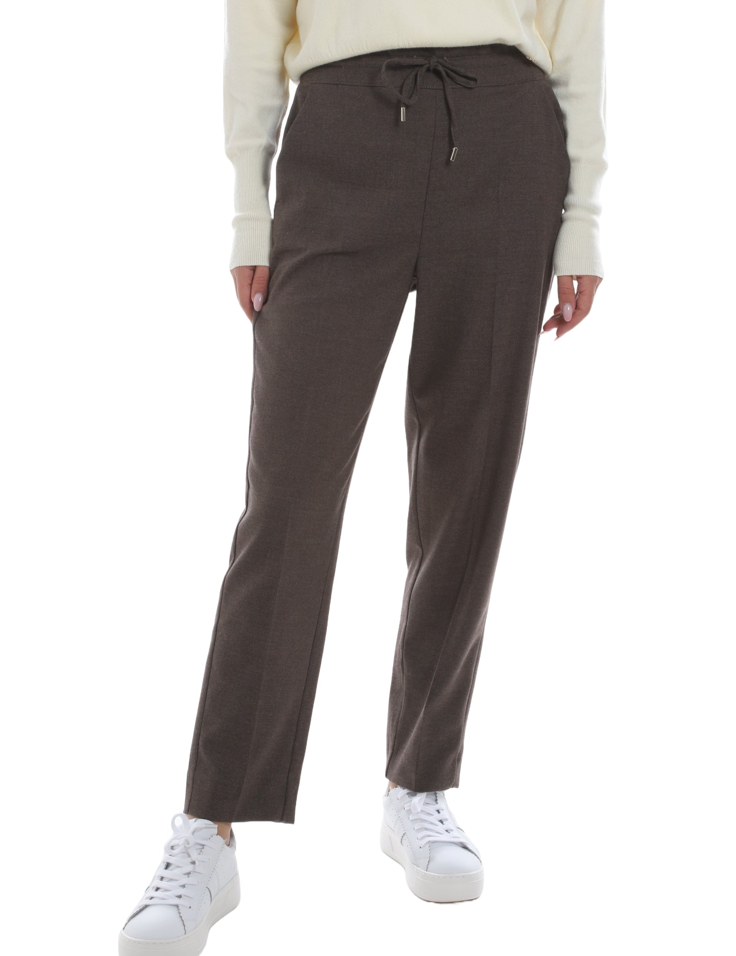 Pantaloni Marrone Emme Marella