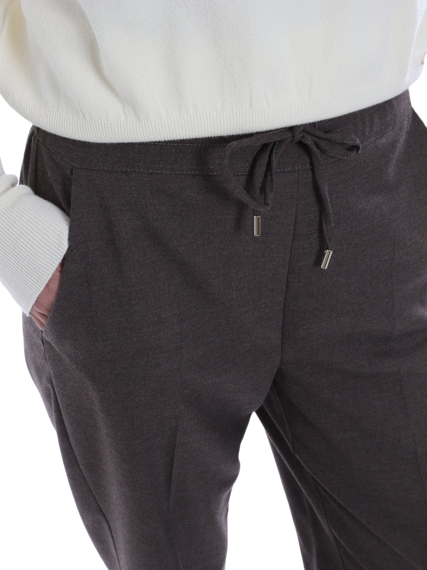 Pantaloni Marrone Emme Marella