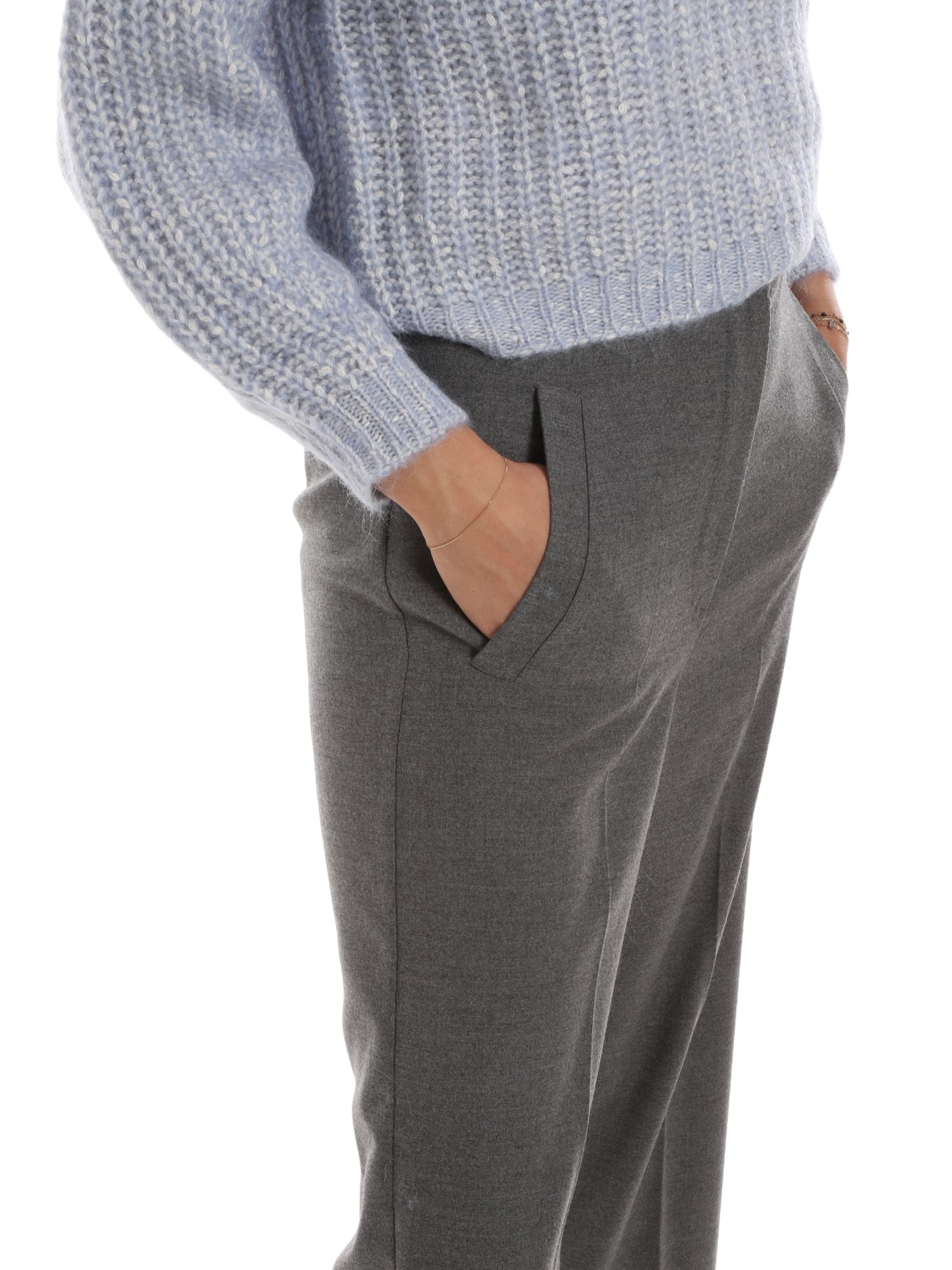 Pantaloni Grigio Emme Marella