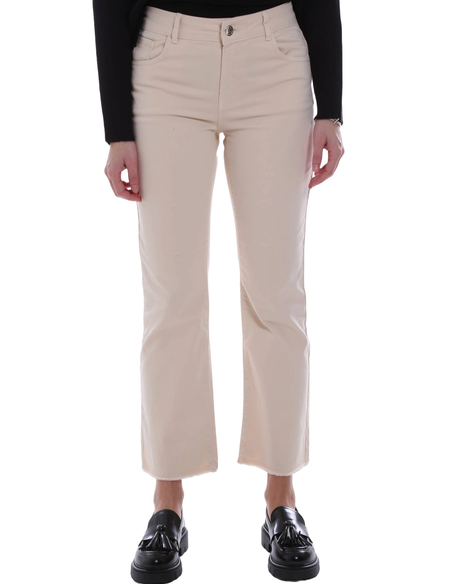 Pantaloni Beige Chiaro Emme Marella
