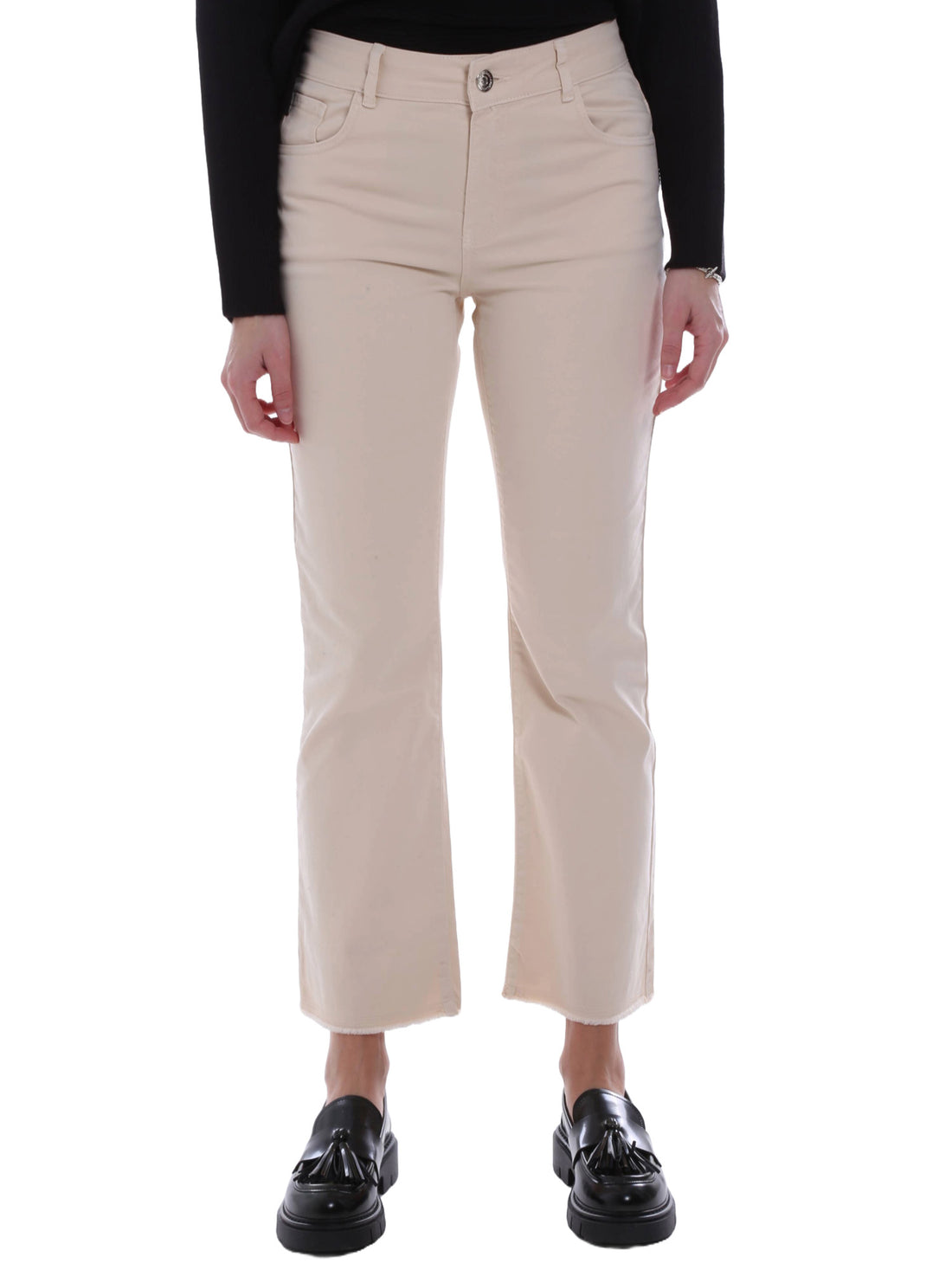 Pantaloni Beige Chiaro Emme Marella