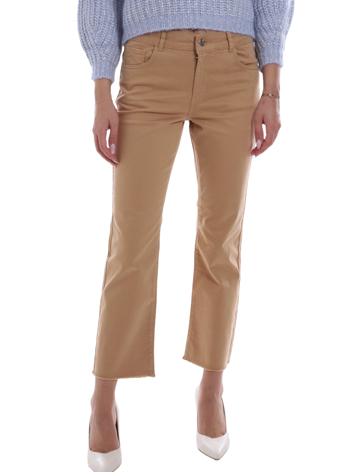 Pantaloni Beige Emme Marella