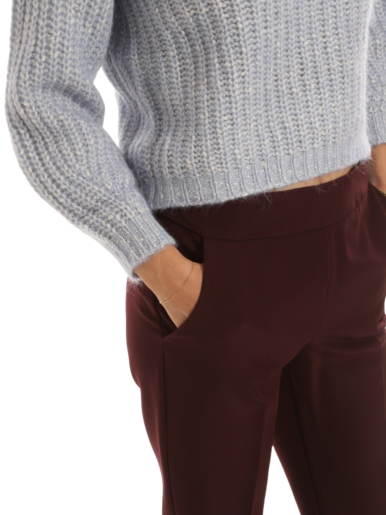 Pantaloni Bordeaux Emme Marella