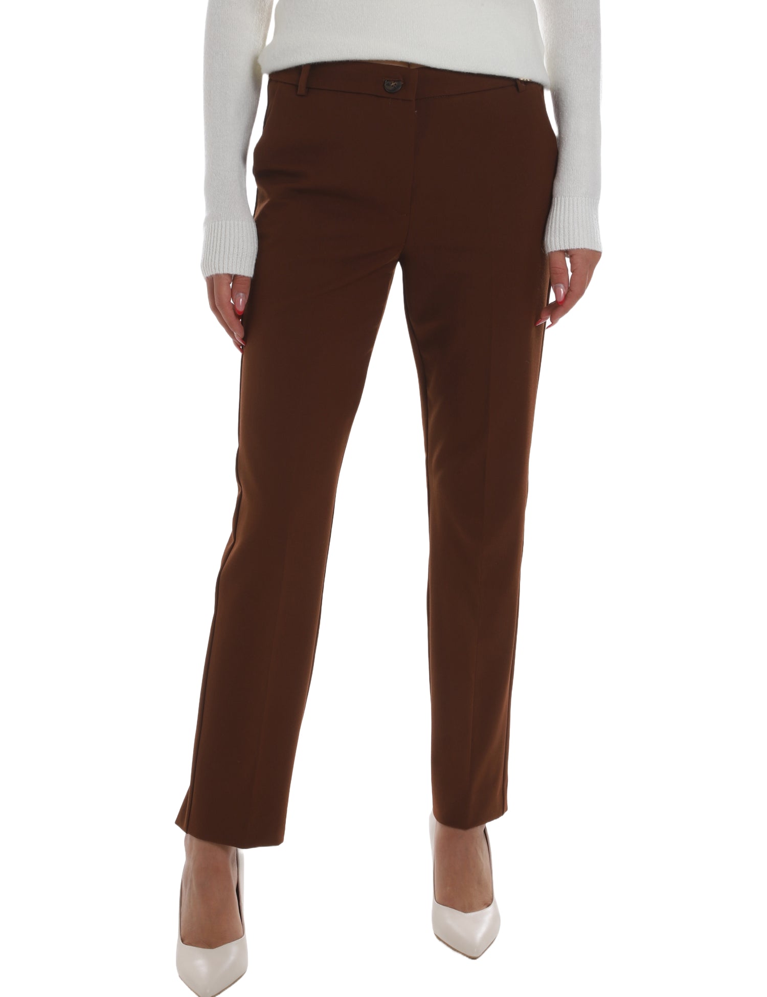 Pantaloni Marrone Emme Marella