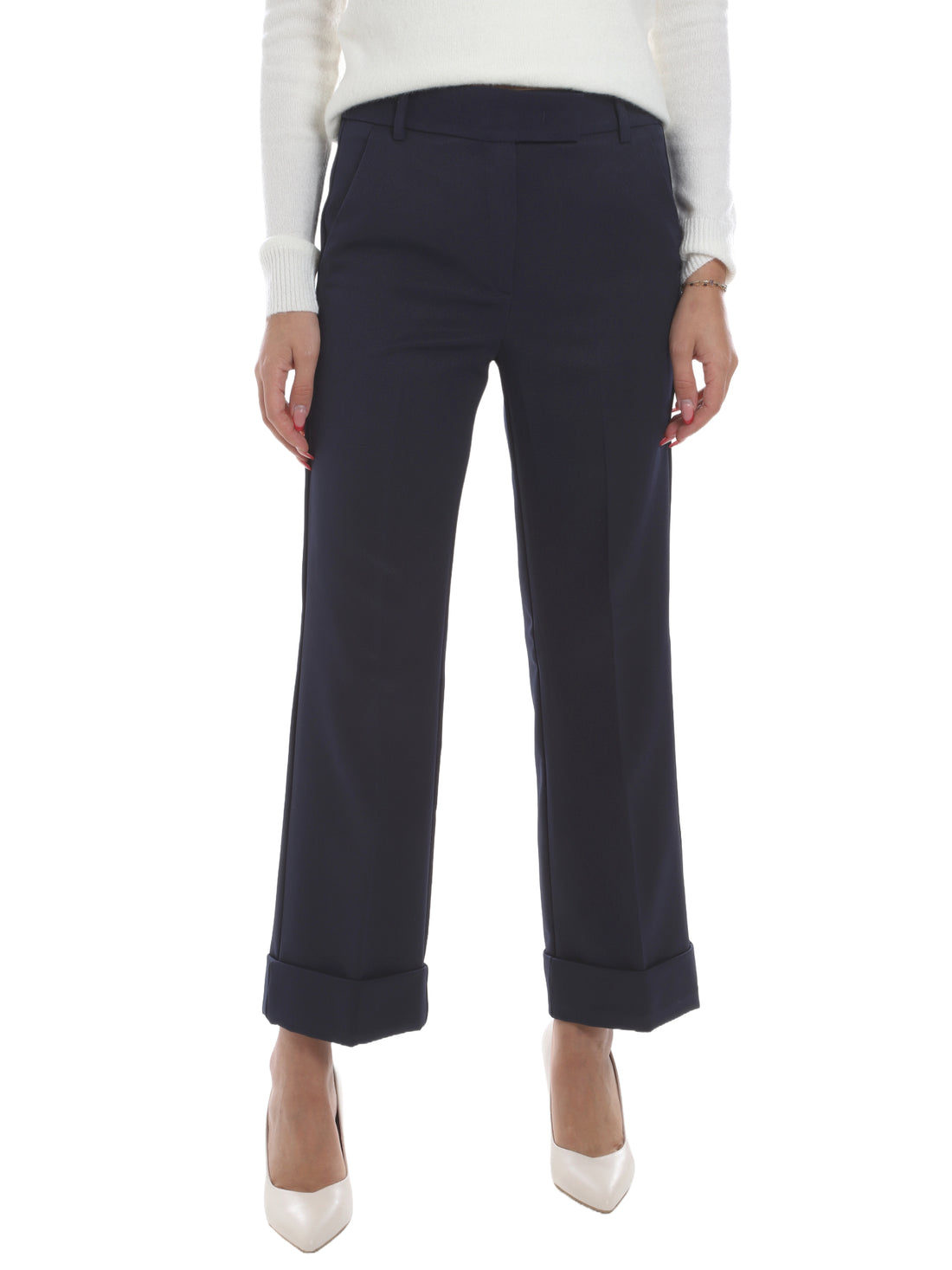 Pantaloni Blu Emme Marella