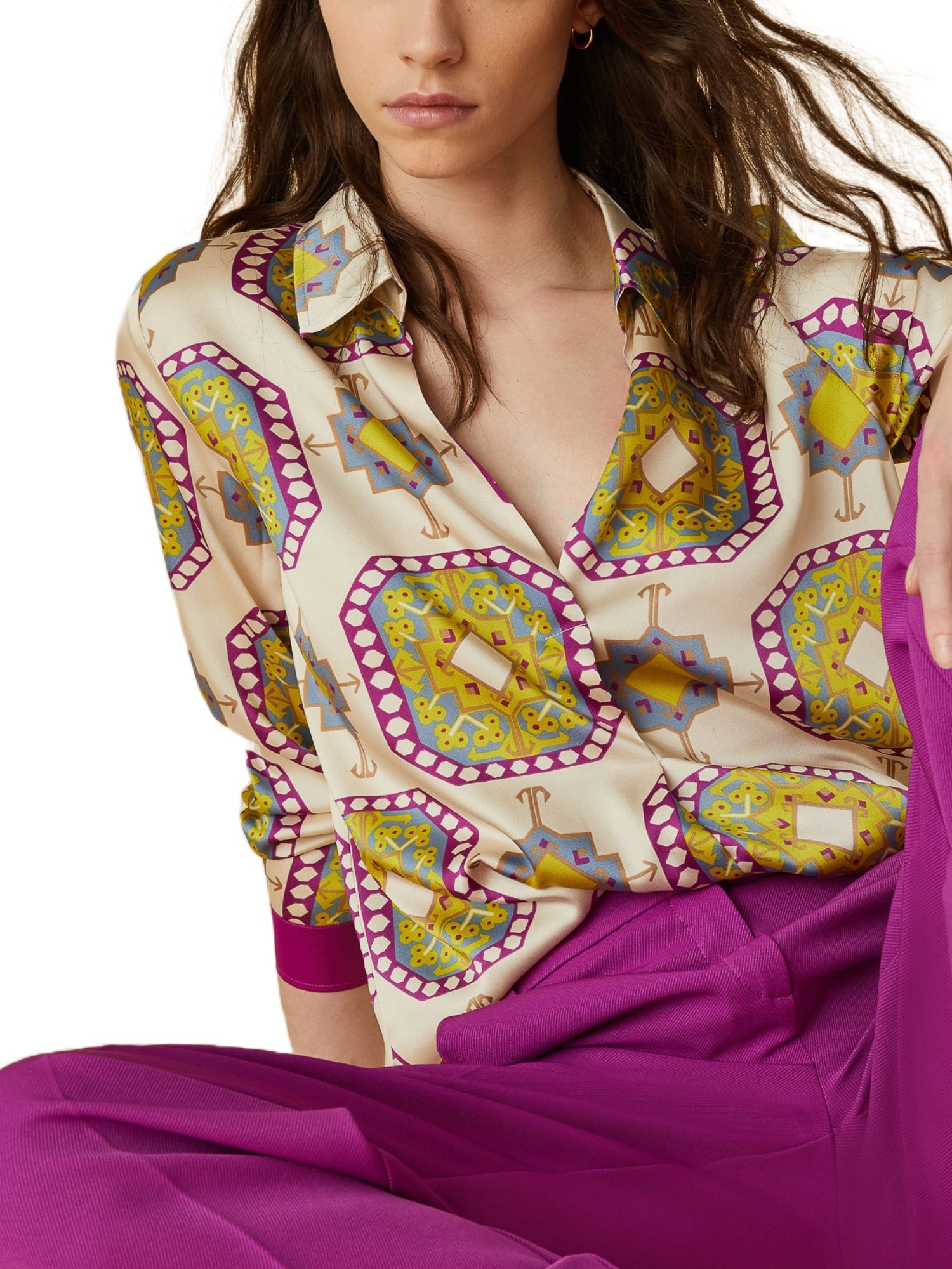 Bluse Beige Emme Marella