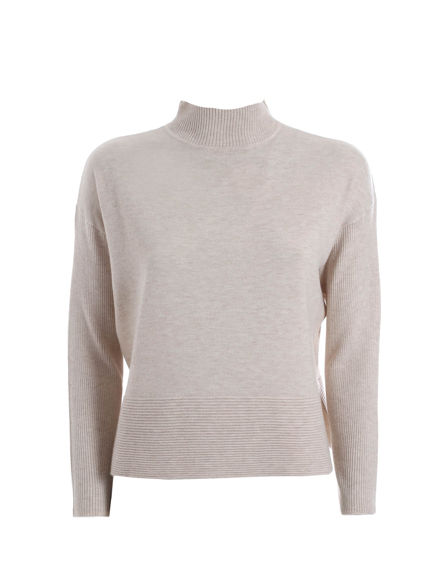 Maglie a collo alto Beige Emme Marella