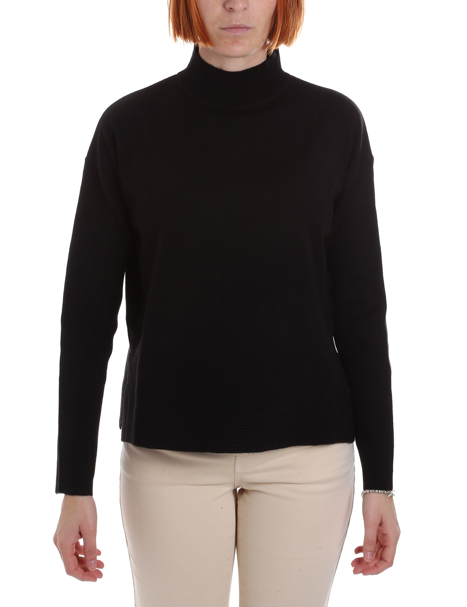 Maglie a collo alto Nero Emme Marella