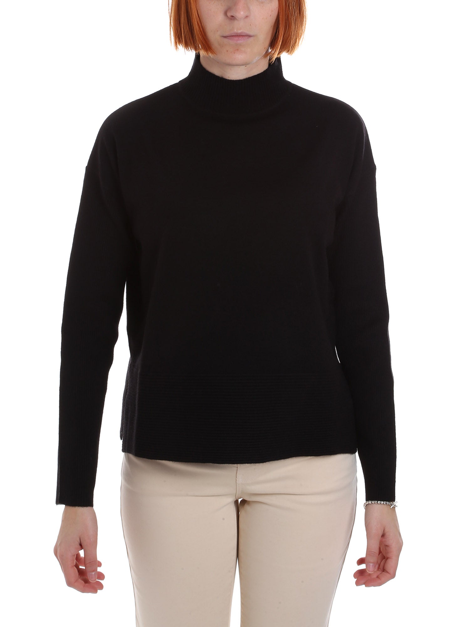 Maglie a collo alto Nero Emme Marella