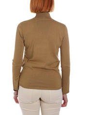 Maglie a collo alto Beige Emme Marella