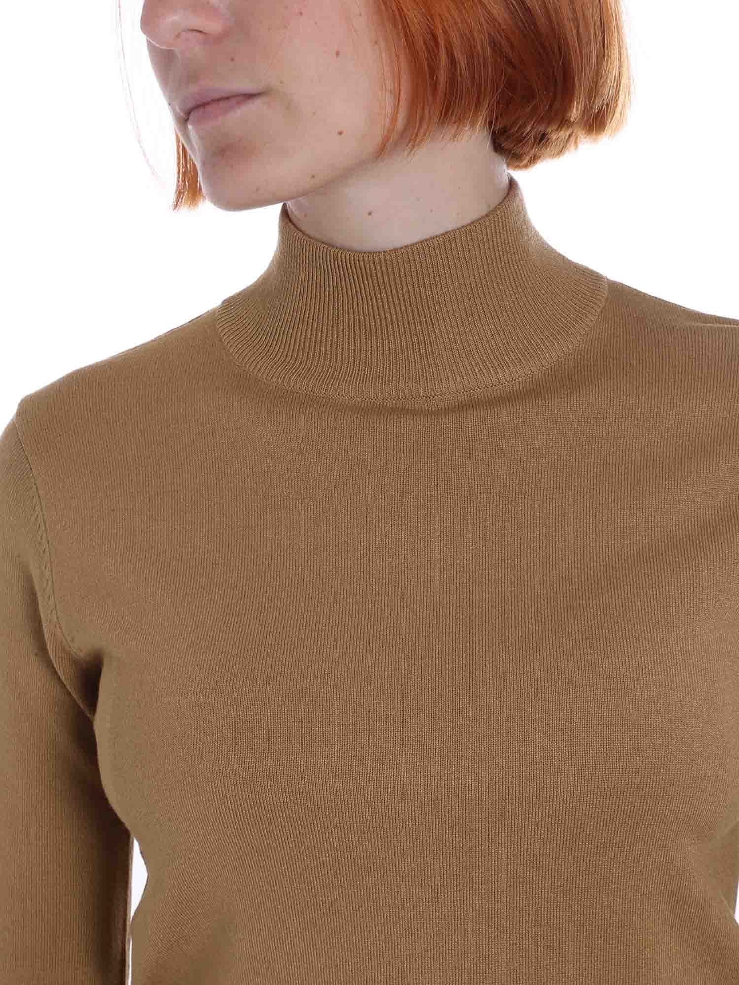 Maglie a collo alto Beige Emme Marella