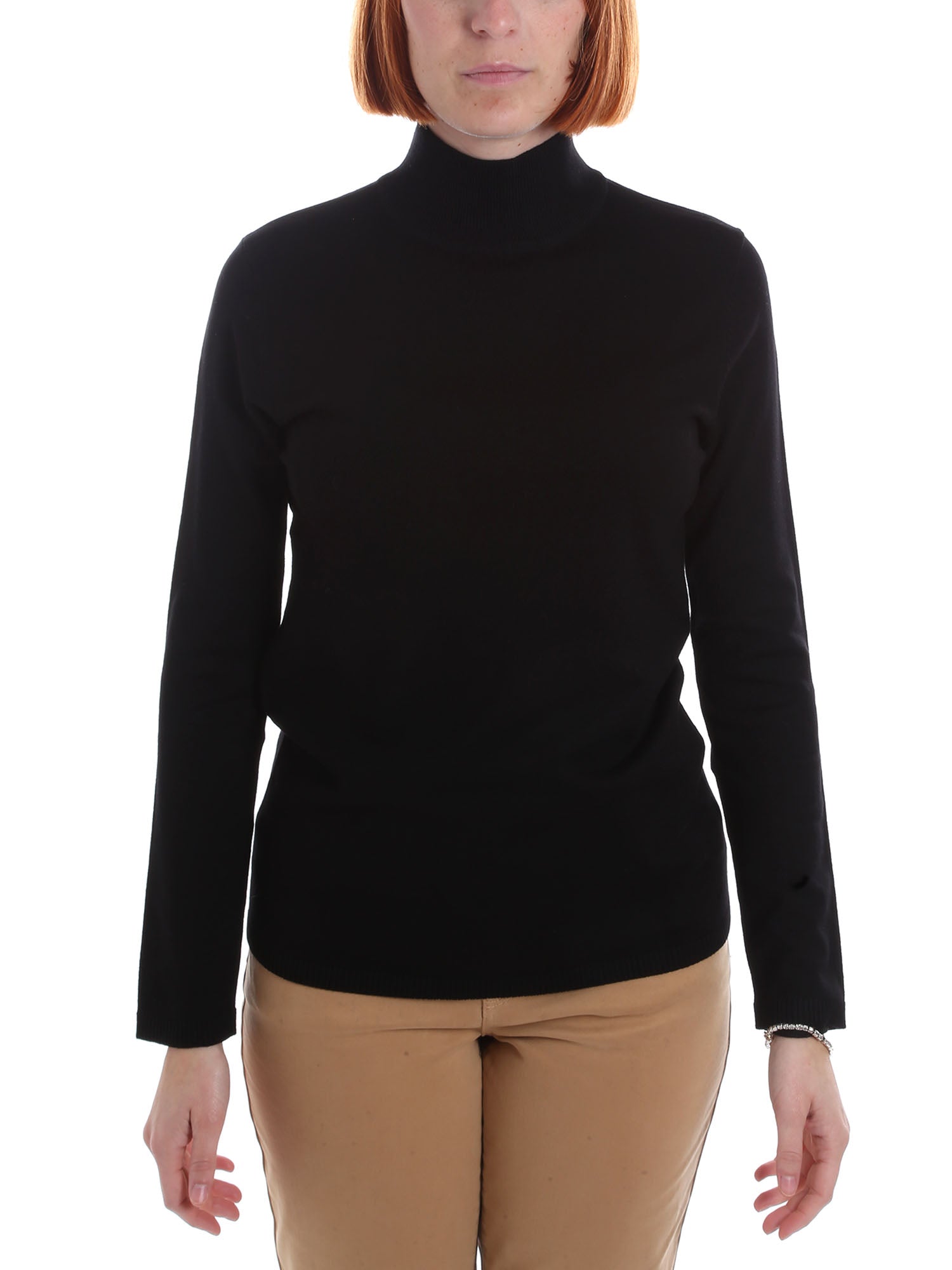 Maglie a collo alto Nero Emme Marella