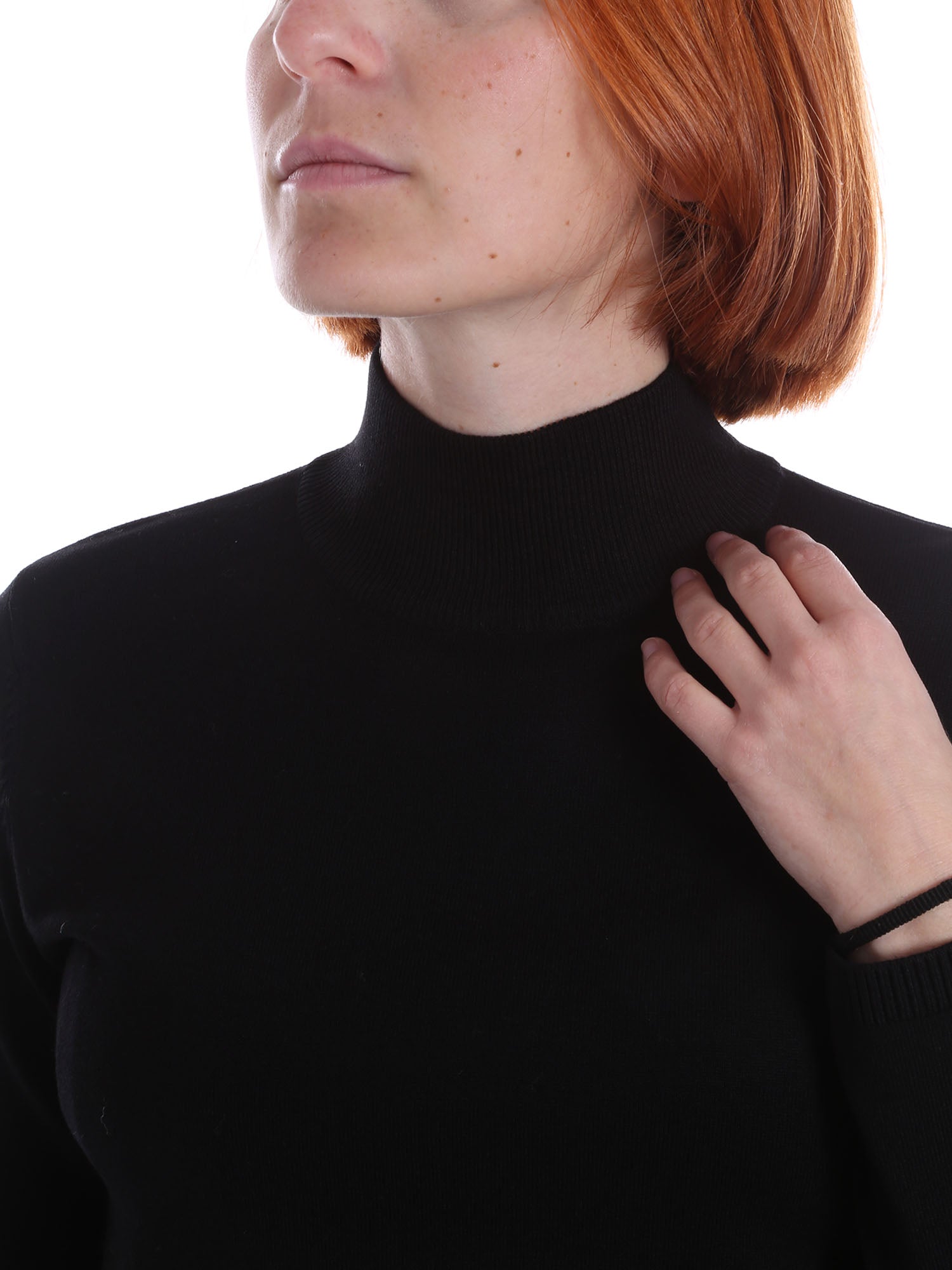 Maglie a collo alto Nero Emme Marella