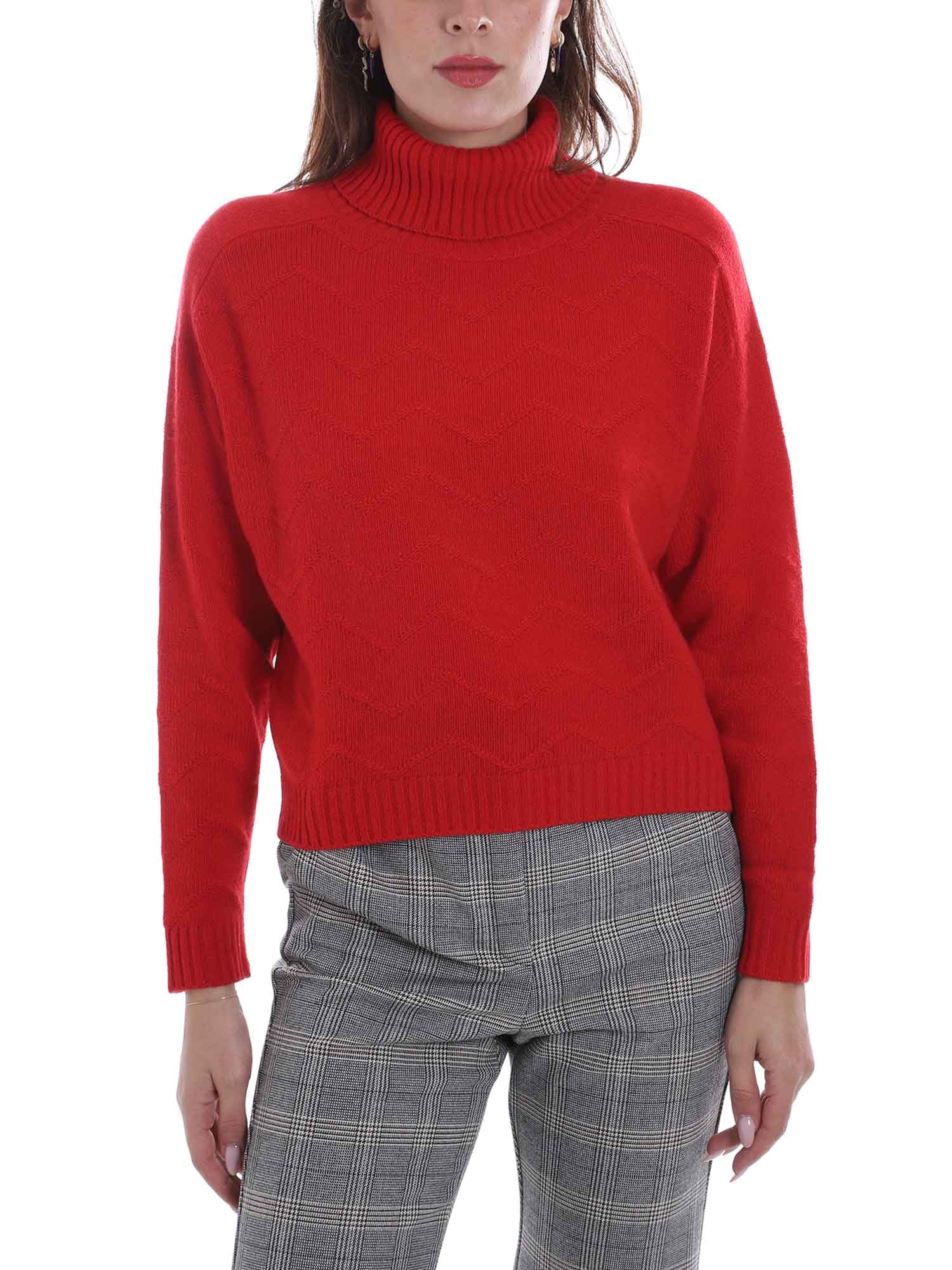 Maglie a collo alto Rosso Emme Marella