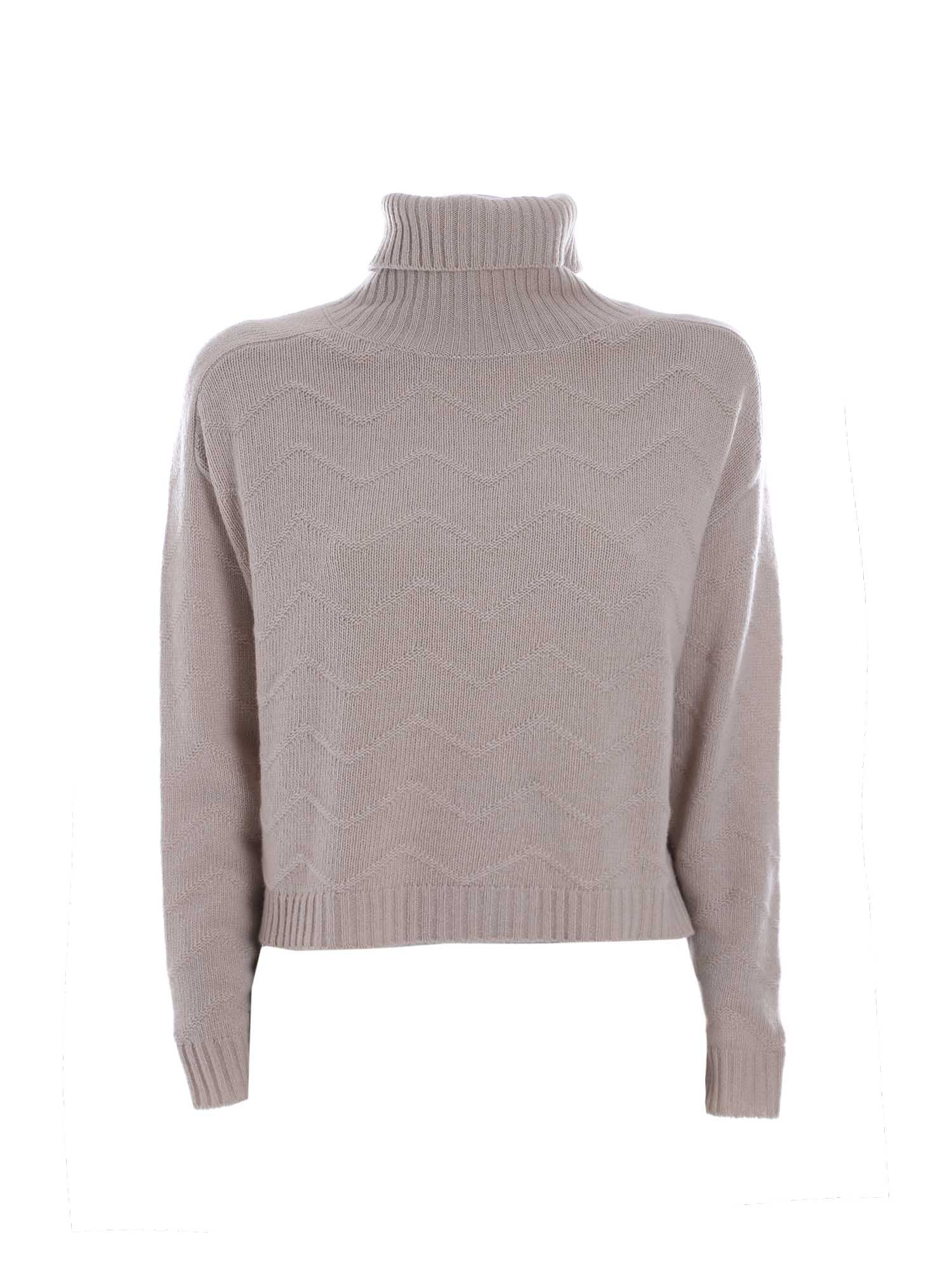 Maglie a collo alto Beige Emme Marella