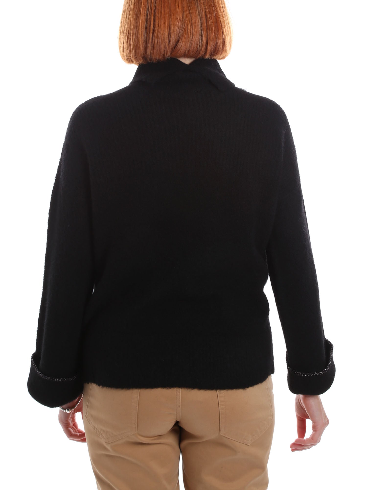 Maglie a collo alto Nero Emme Marella