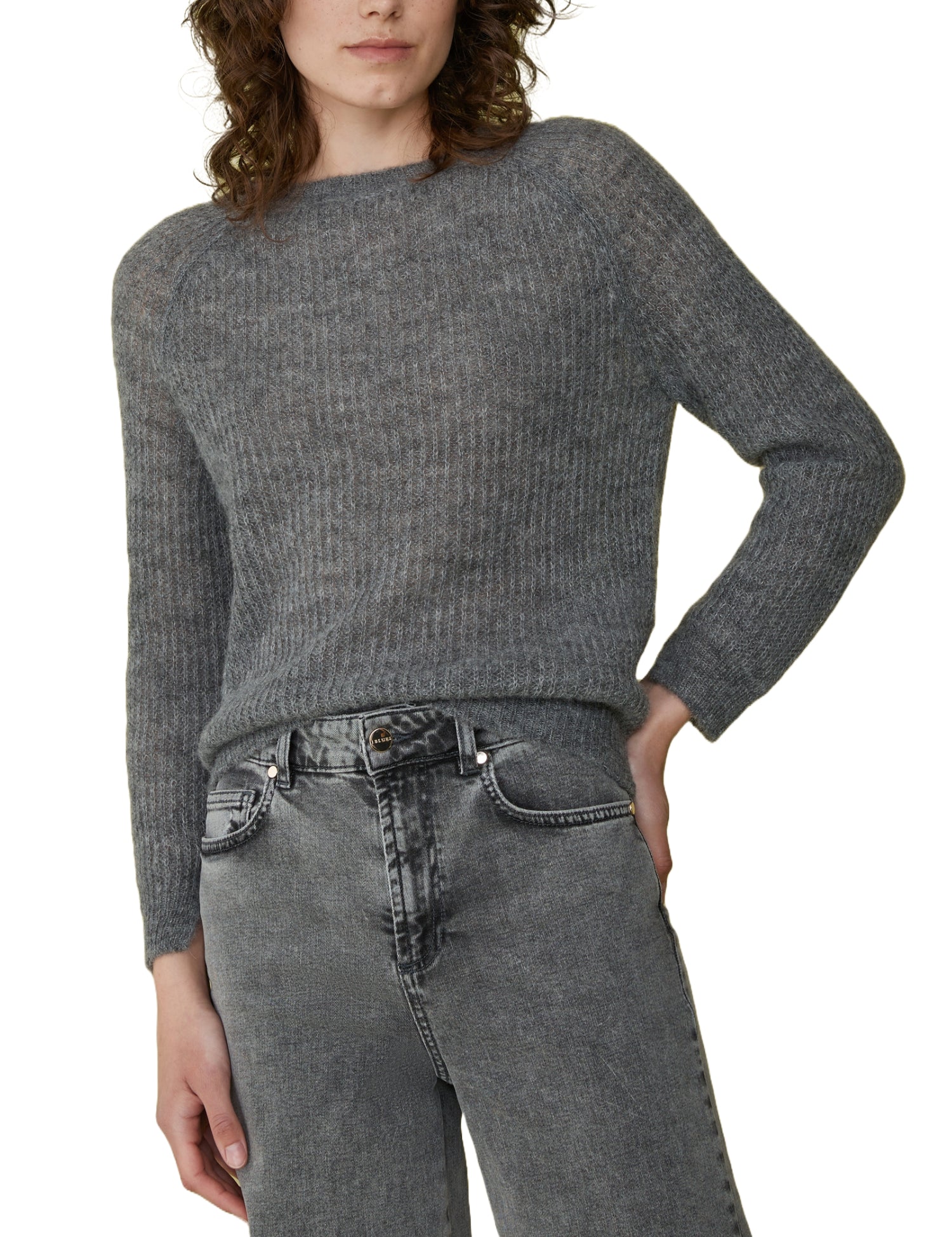 Maglioncini Grigio Iblues