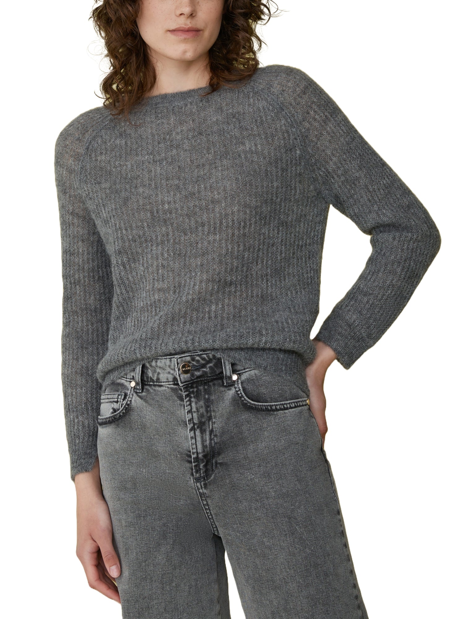 Maglioncini Grigio Iblues