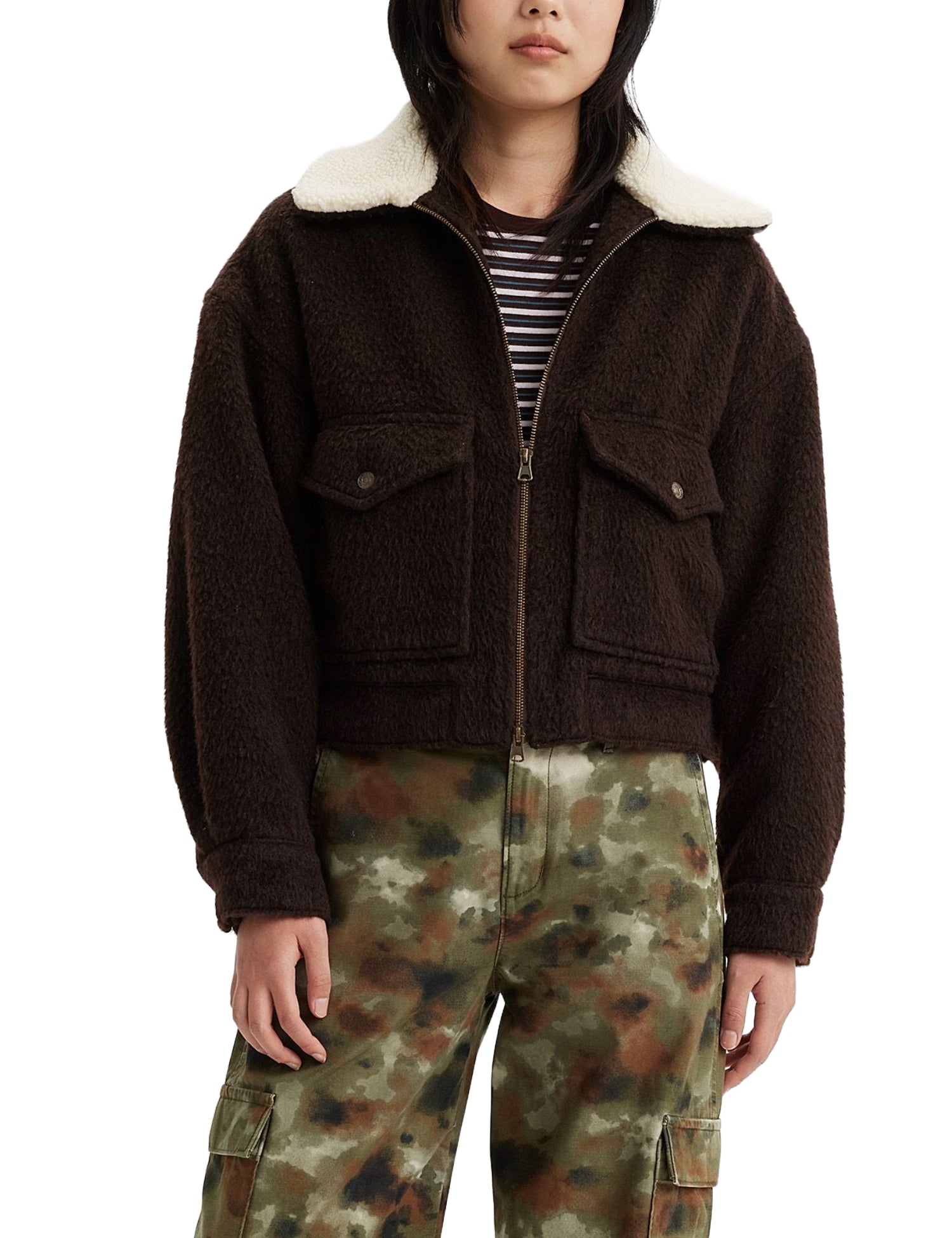 Giacche Marrone Levi's