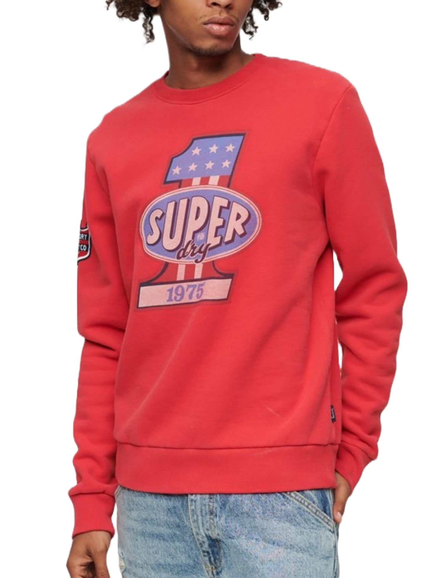 Felpe Rosso Superdry