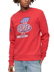 Felpe Rosso Superdry