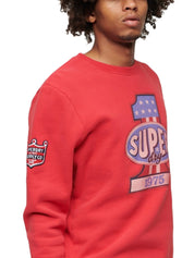 Felpe Rosso Superdry