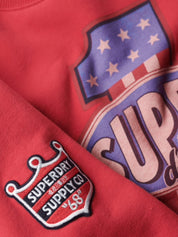 Felpe Rosso Superdry