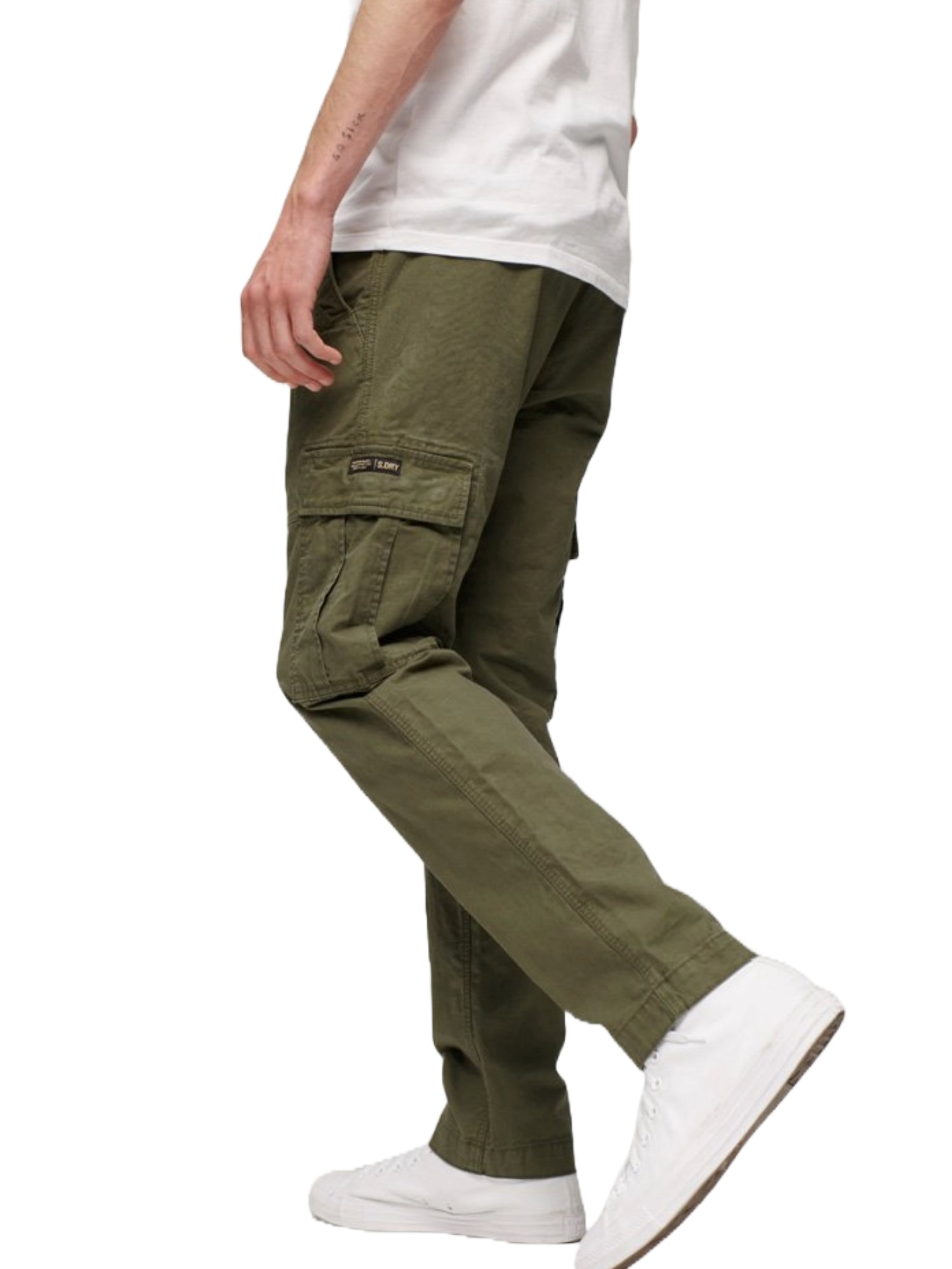 Pantaloni Verde Superdry