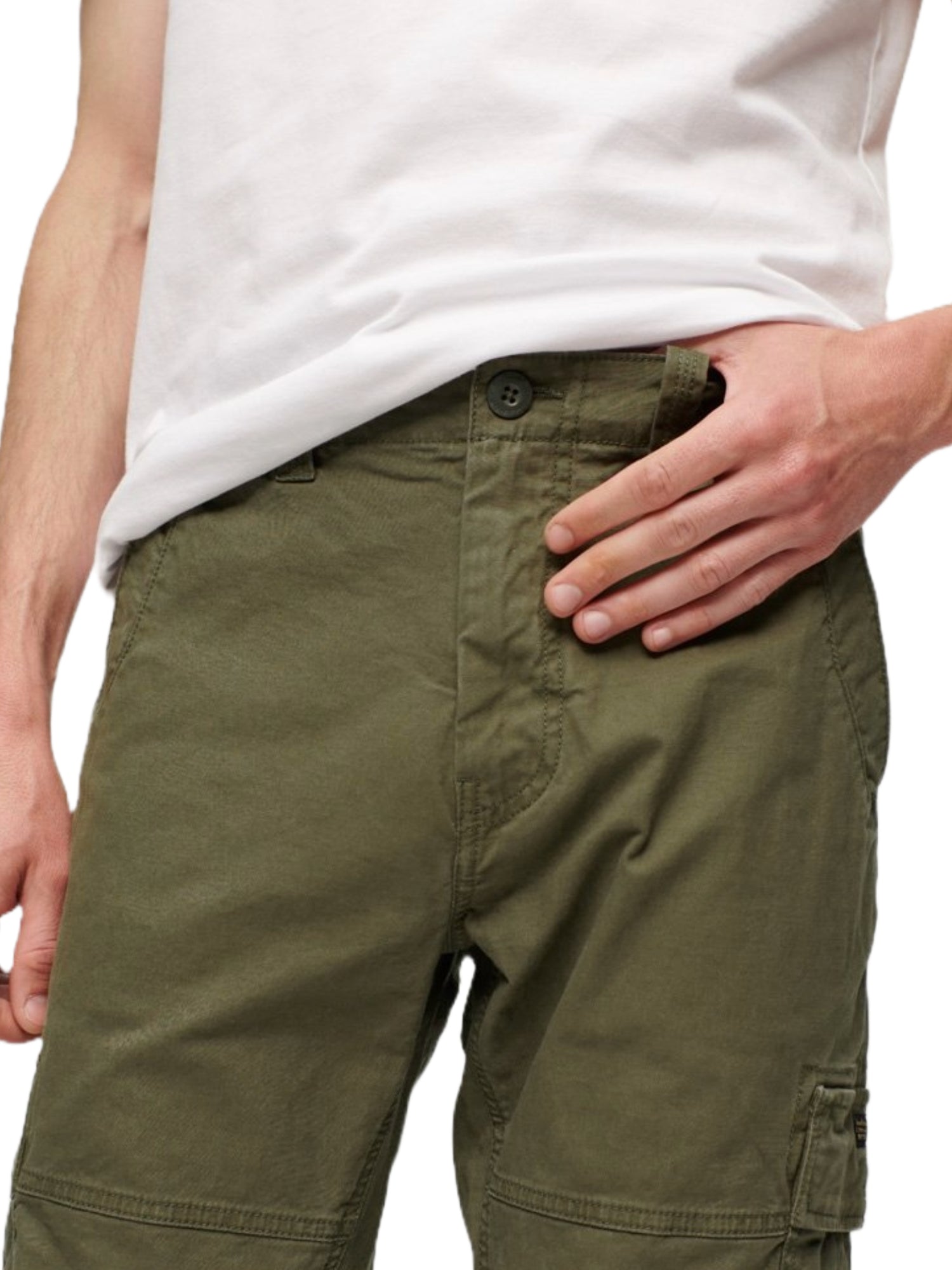Pantaloni Verde Superdry