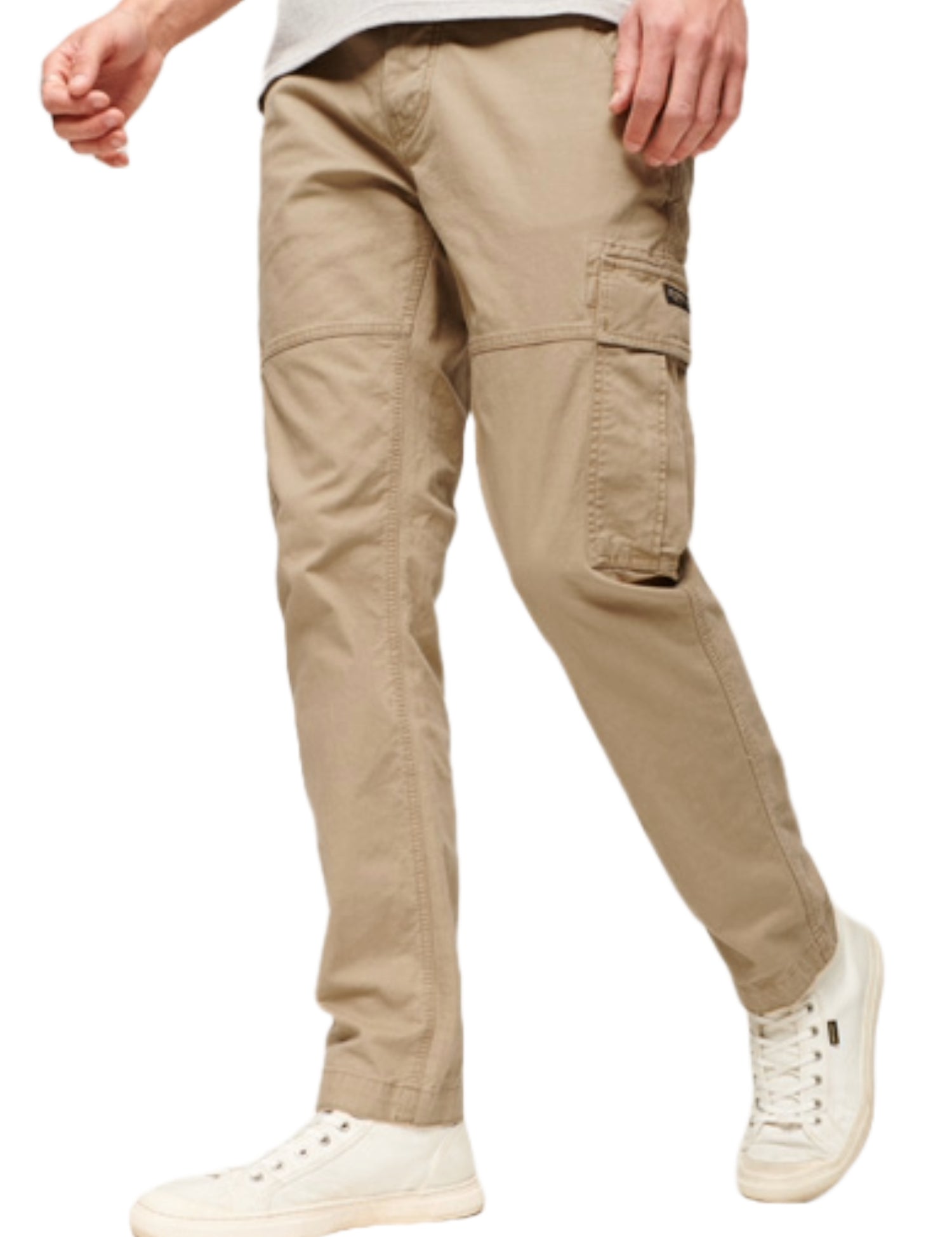 Pantaloni Beige Superdry