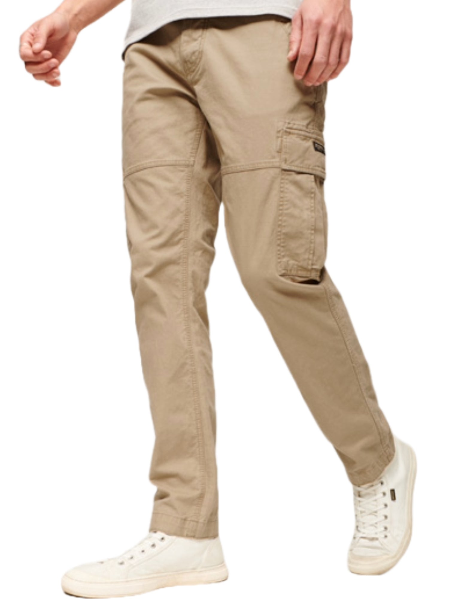 Pantaloni Beige Superdry