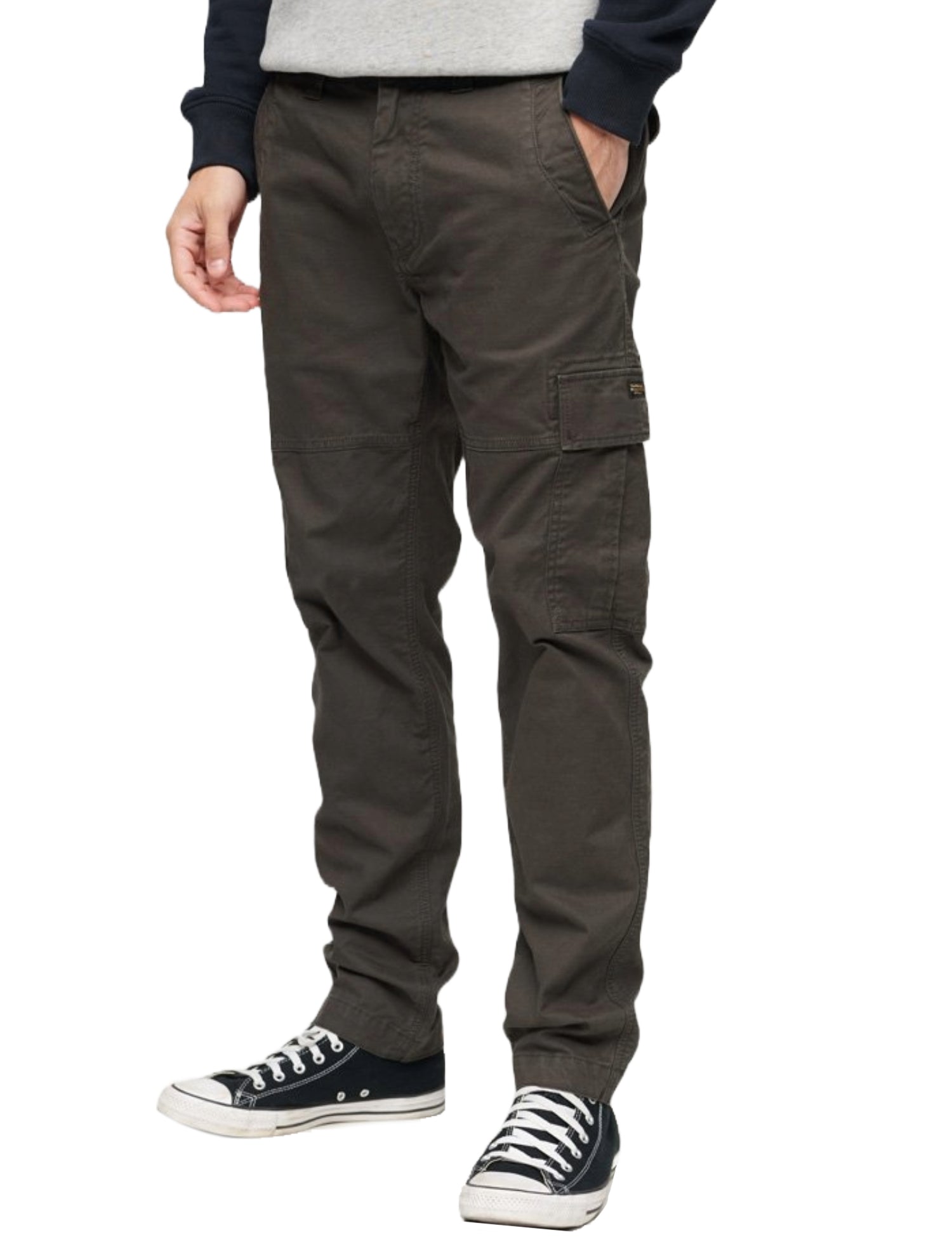 Pantaloni Grigio Superdry