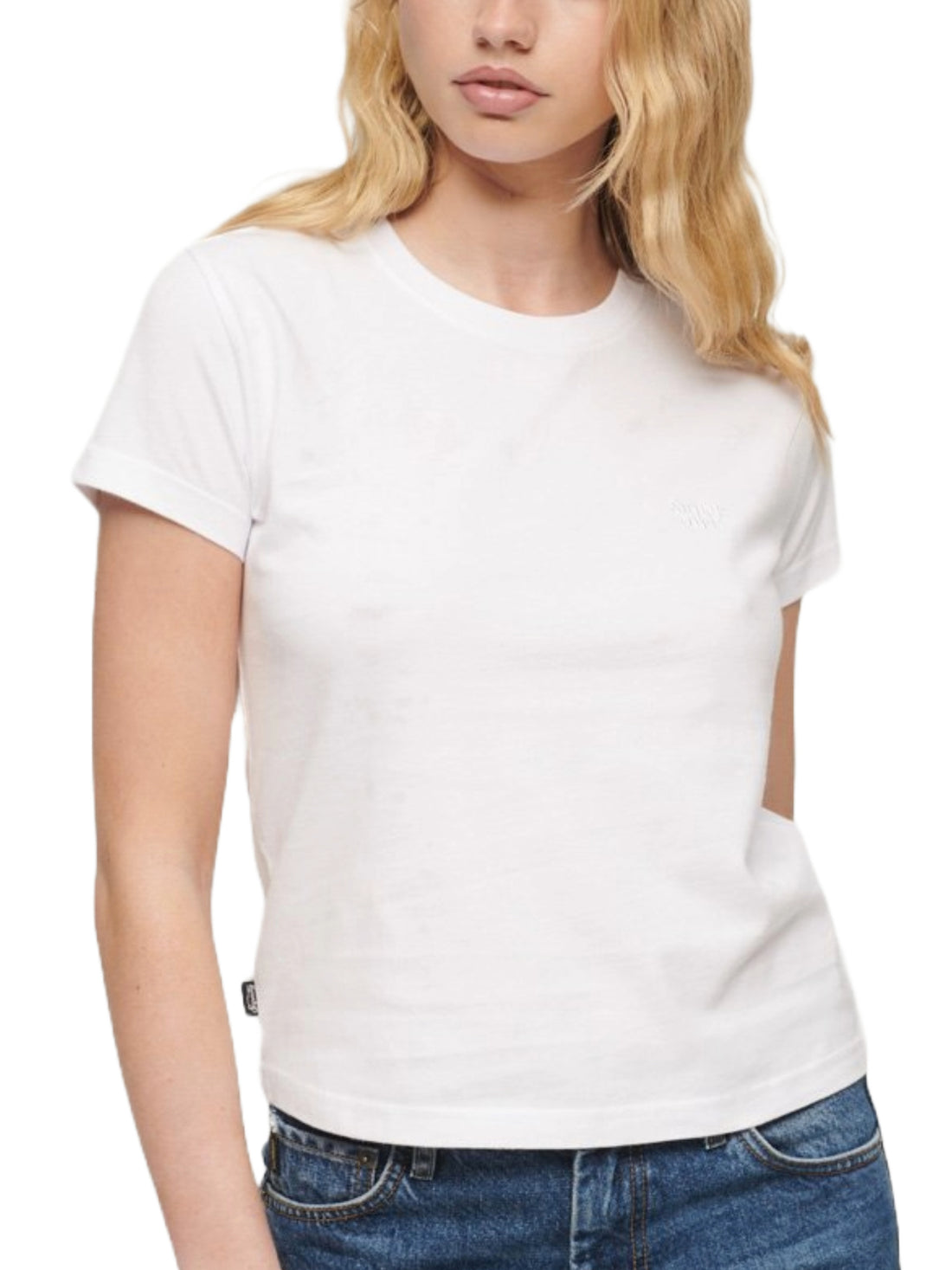 T-shirt Bianco Superdry