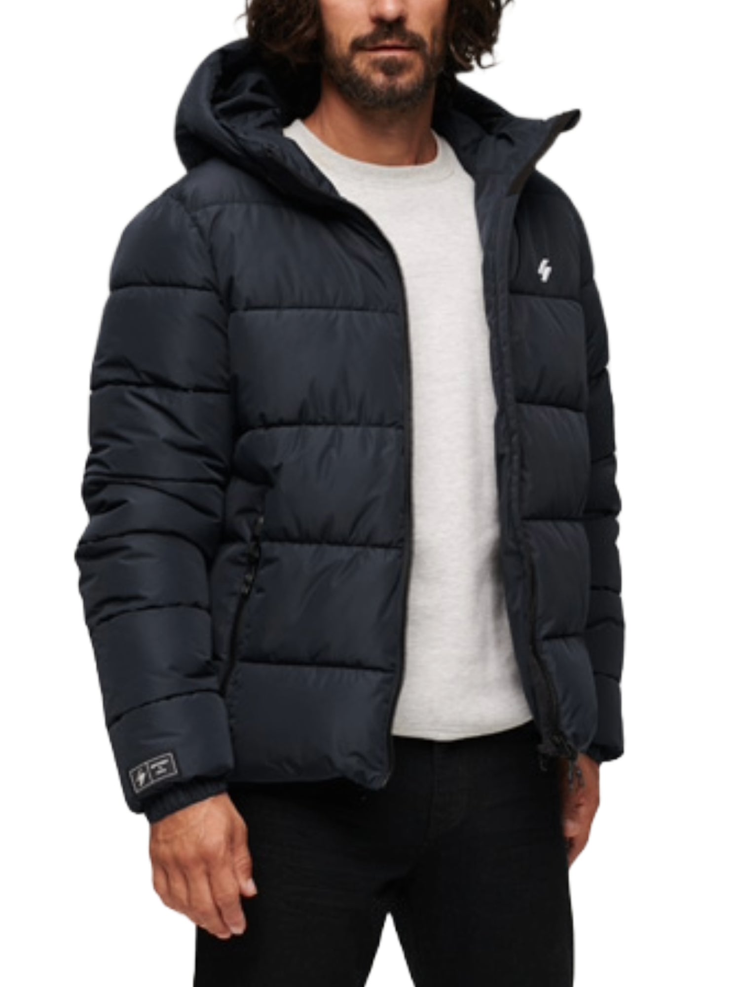 Piumini Blu Superdry