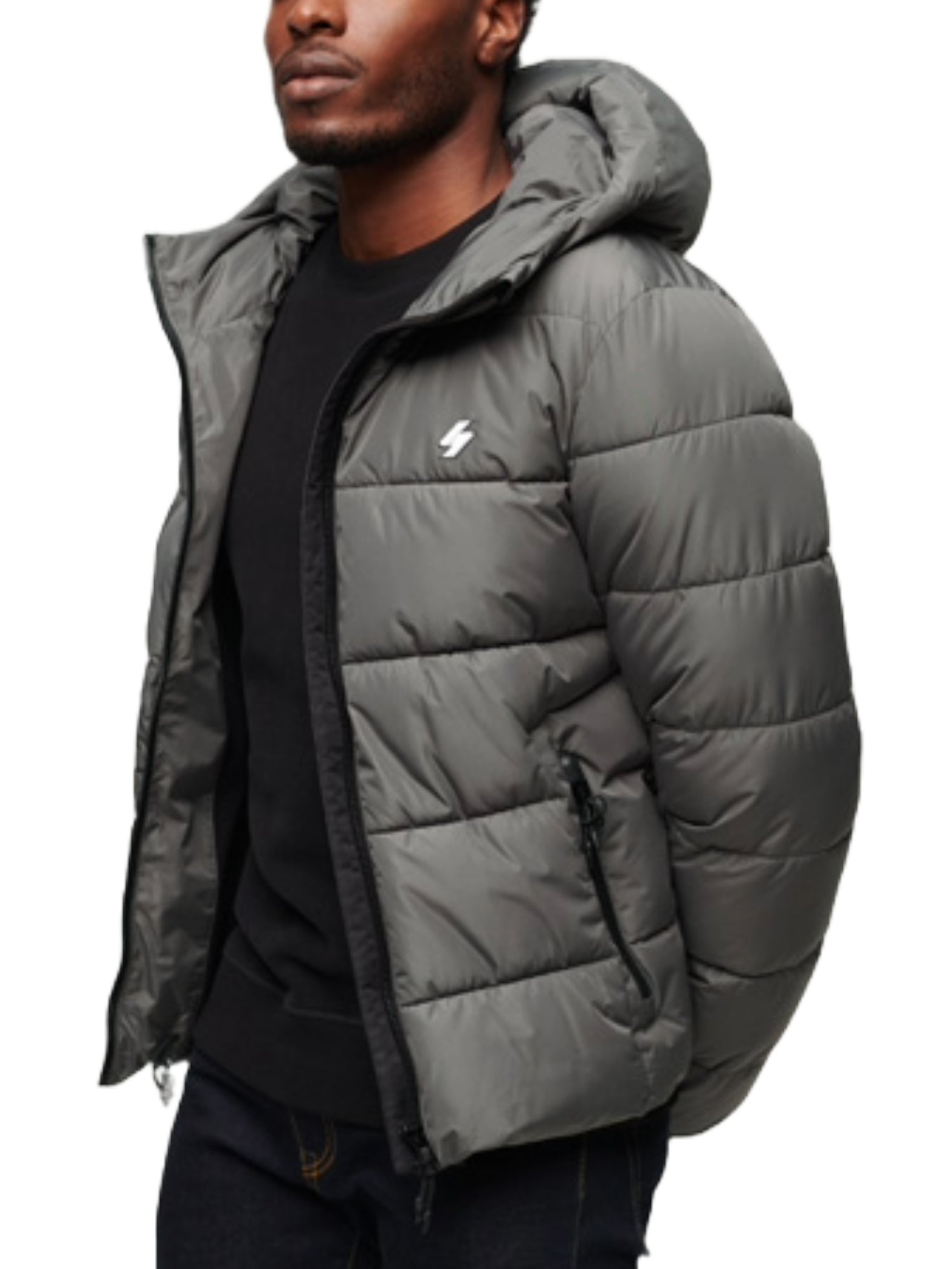 Piumini Grigio Superdry