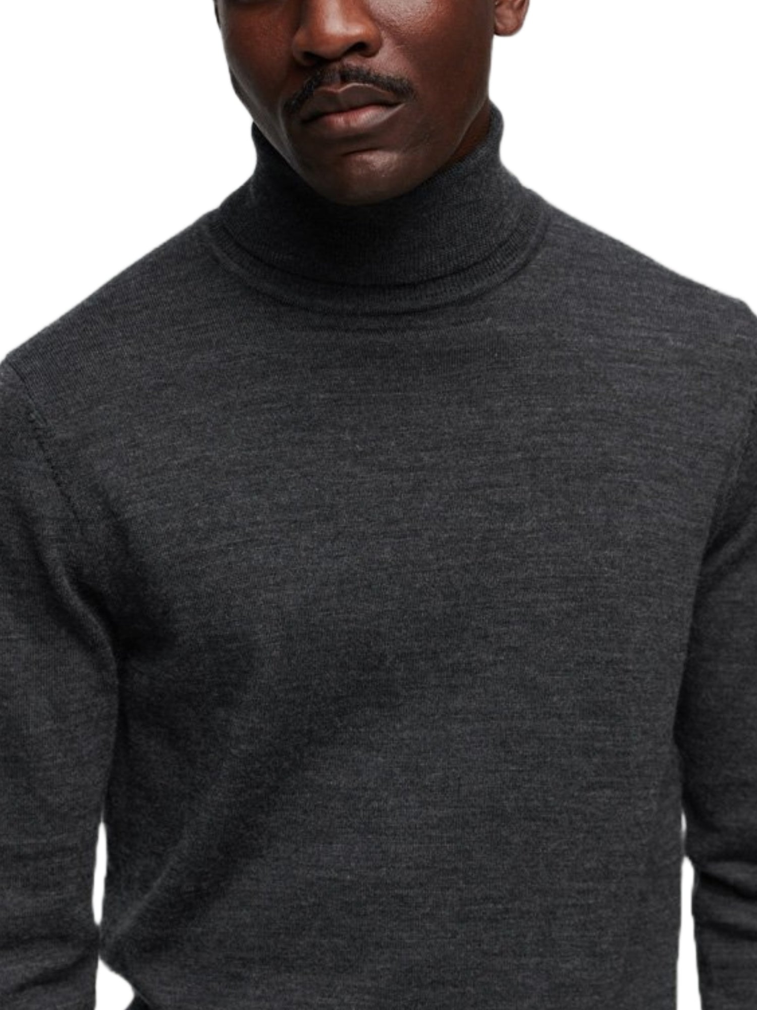 Maglie a collo alto Grigio Superdry