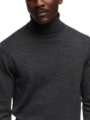 Maglie a collo alto Grigio Superdry